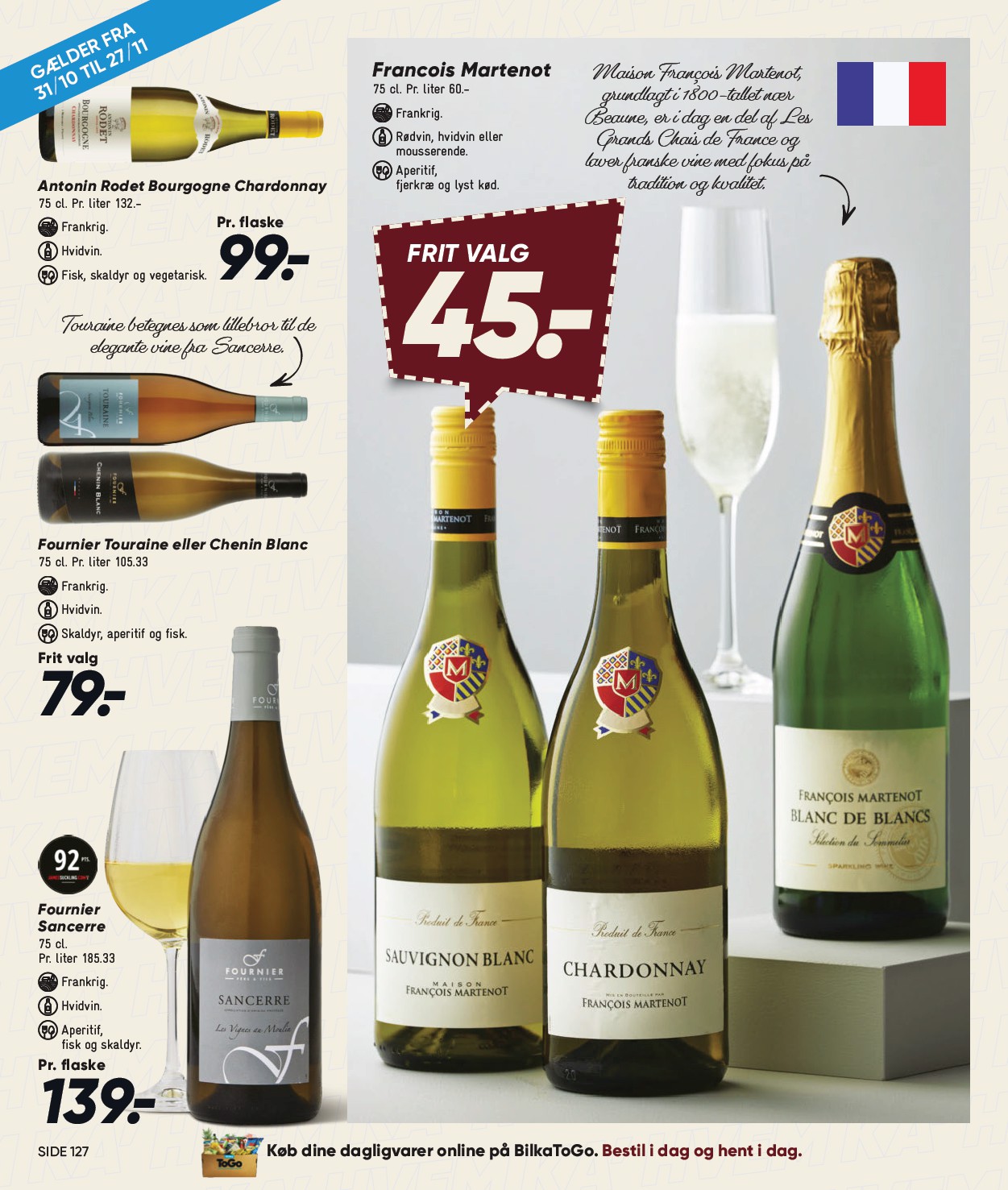 bilka - Bilka - Julen tilbudsavis gyldig fra 31.10. til 30.11. - page: 127