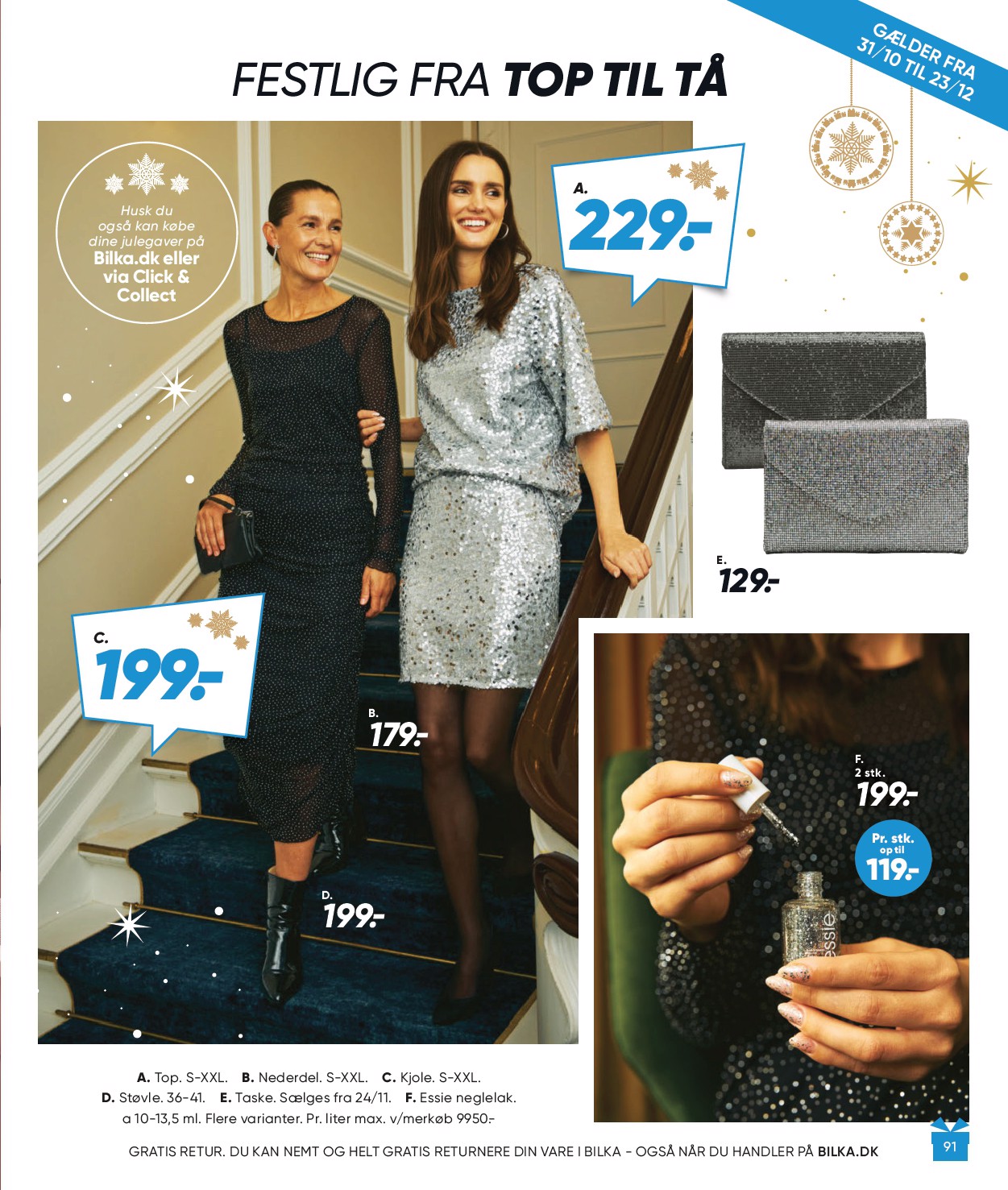 bilka - Bilka - Julen tilbudsavis gyldig fra 31.10. til 30.11. - page: 91