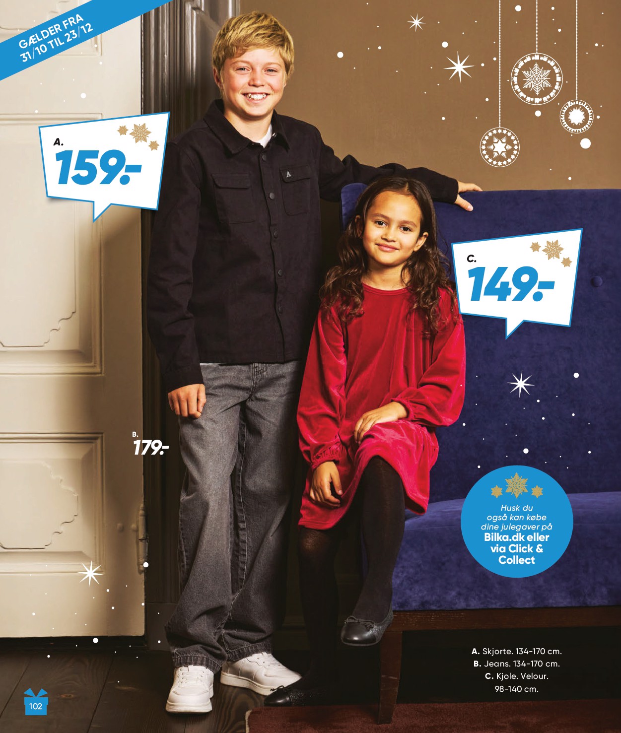 bilka - Bilka - Julen tilbudsavis gyldig fra 31.10. til 30.11. - page: 102