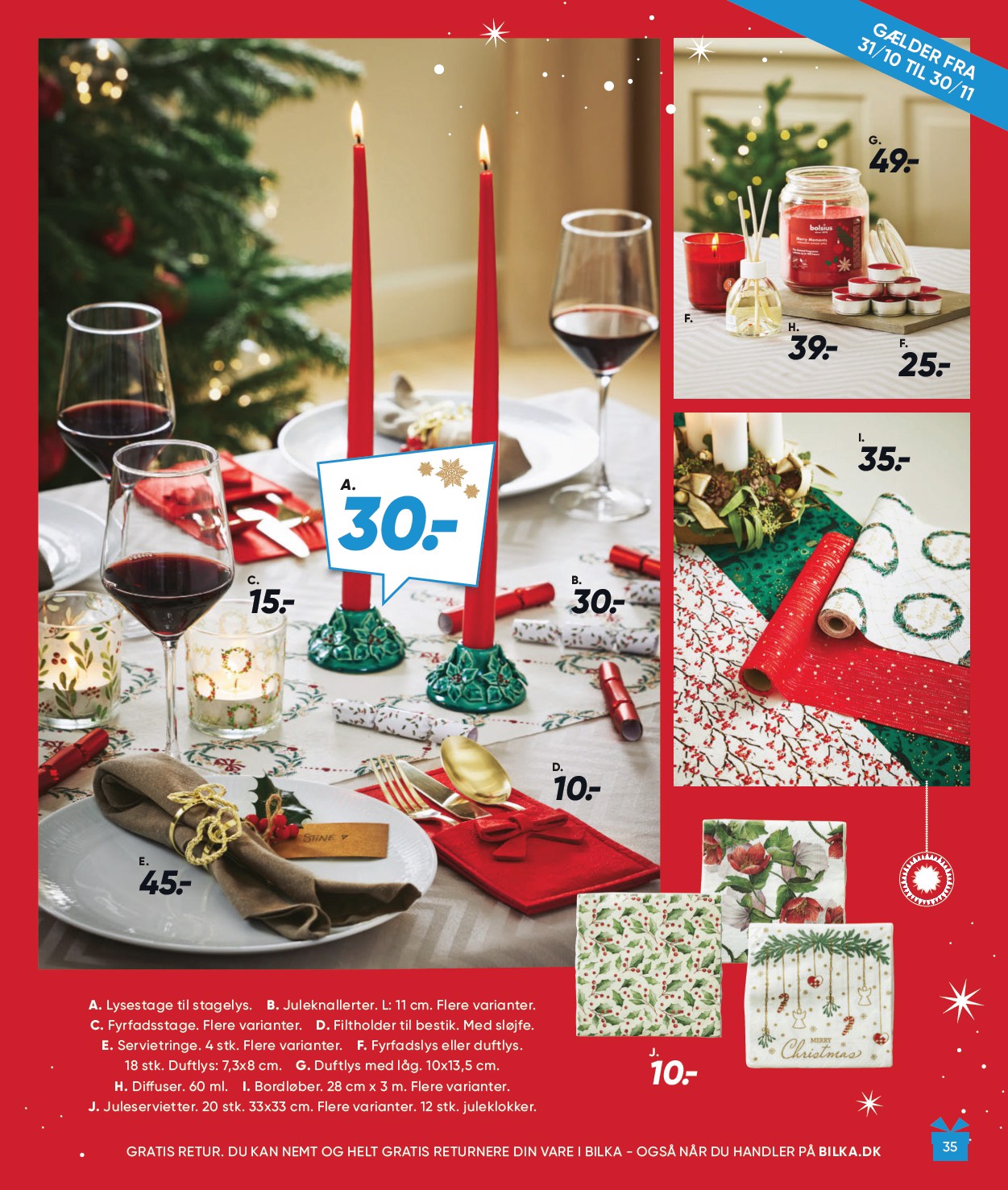 bilka - Bilka - Julen tilbudsavis gyldig fra 31.10. til 30.11. - page: 35