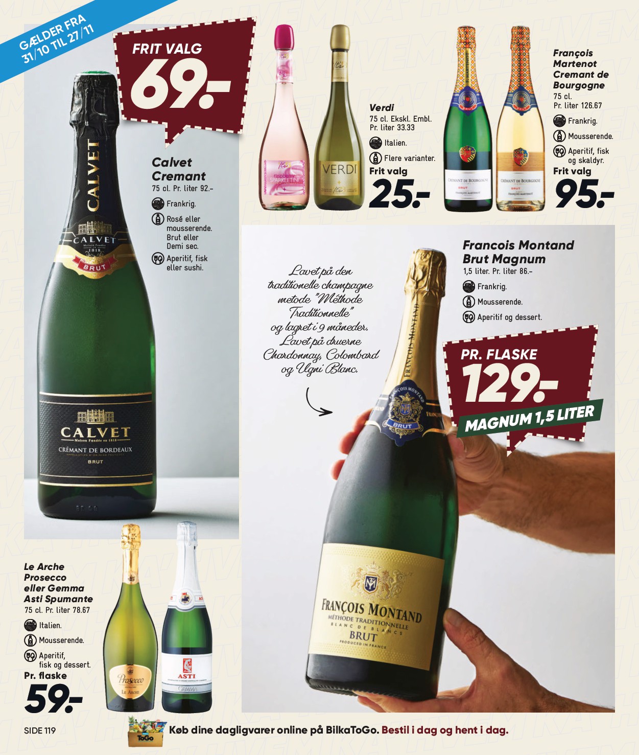 bilka - Bilka - Julen tilbudsavis gyldig fra 31.10. til 30.11. - page: 119