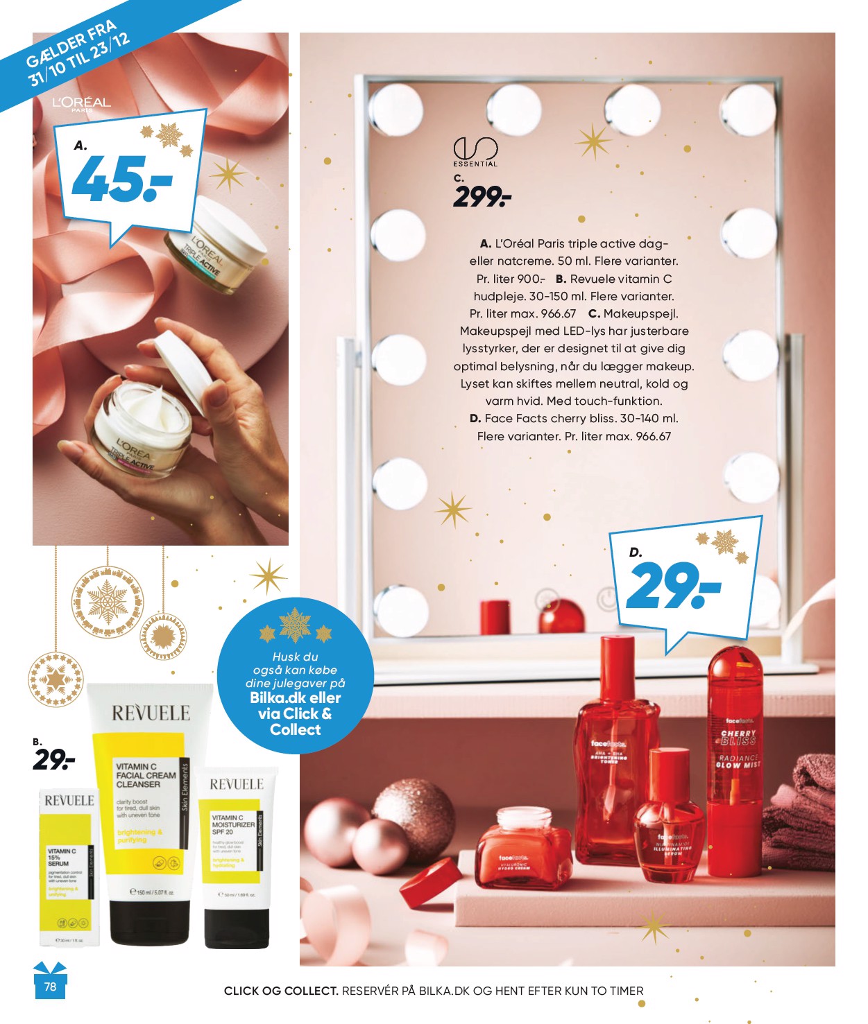 bilka - Bilka - Julen tilbudsavis gyldig fra 31.10. til 30.11. - page: 78