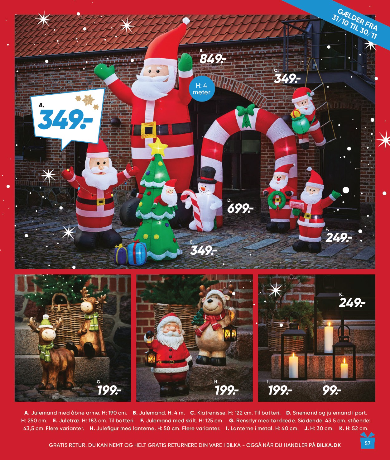 bilka - Bilka - Julen tilbudsavis gyldig fra 31.10. til 30.11. - page: 57