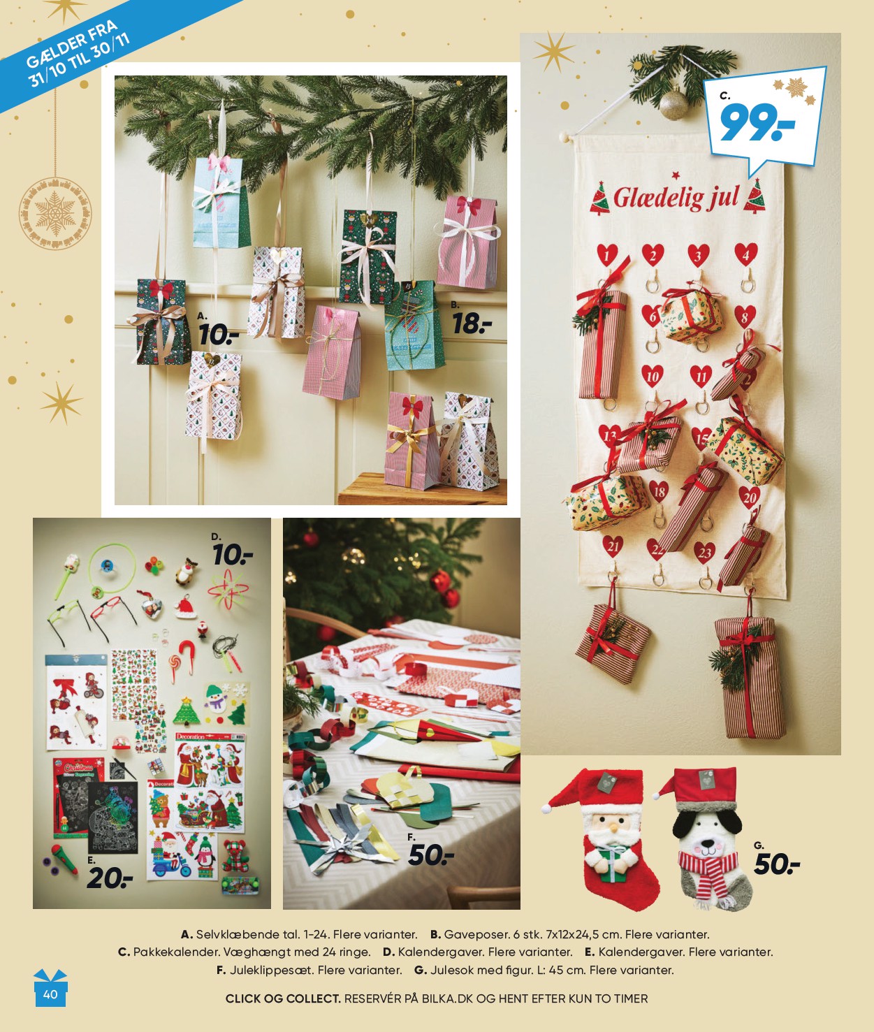 bilka - Bilka - Julen tilbudsavis gyldig fra 31.10. til 30.11. - page: 40
