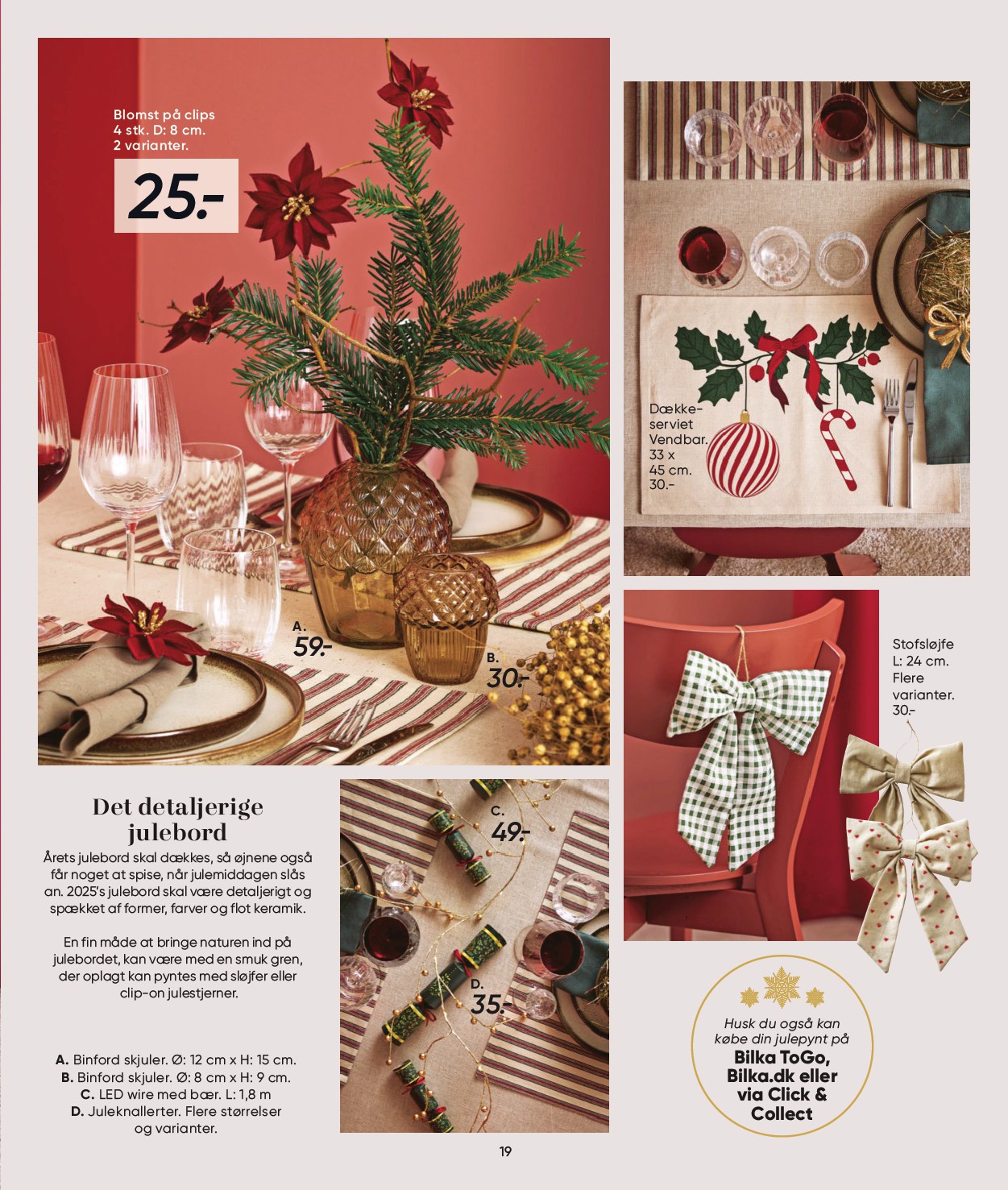 bilka - Bilka - Julen tilbudsavis gyldig fra 31.10. til 30.11. - page: 19