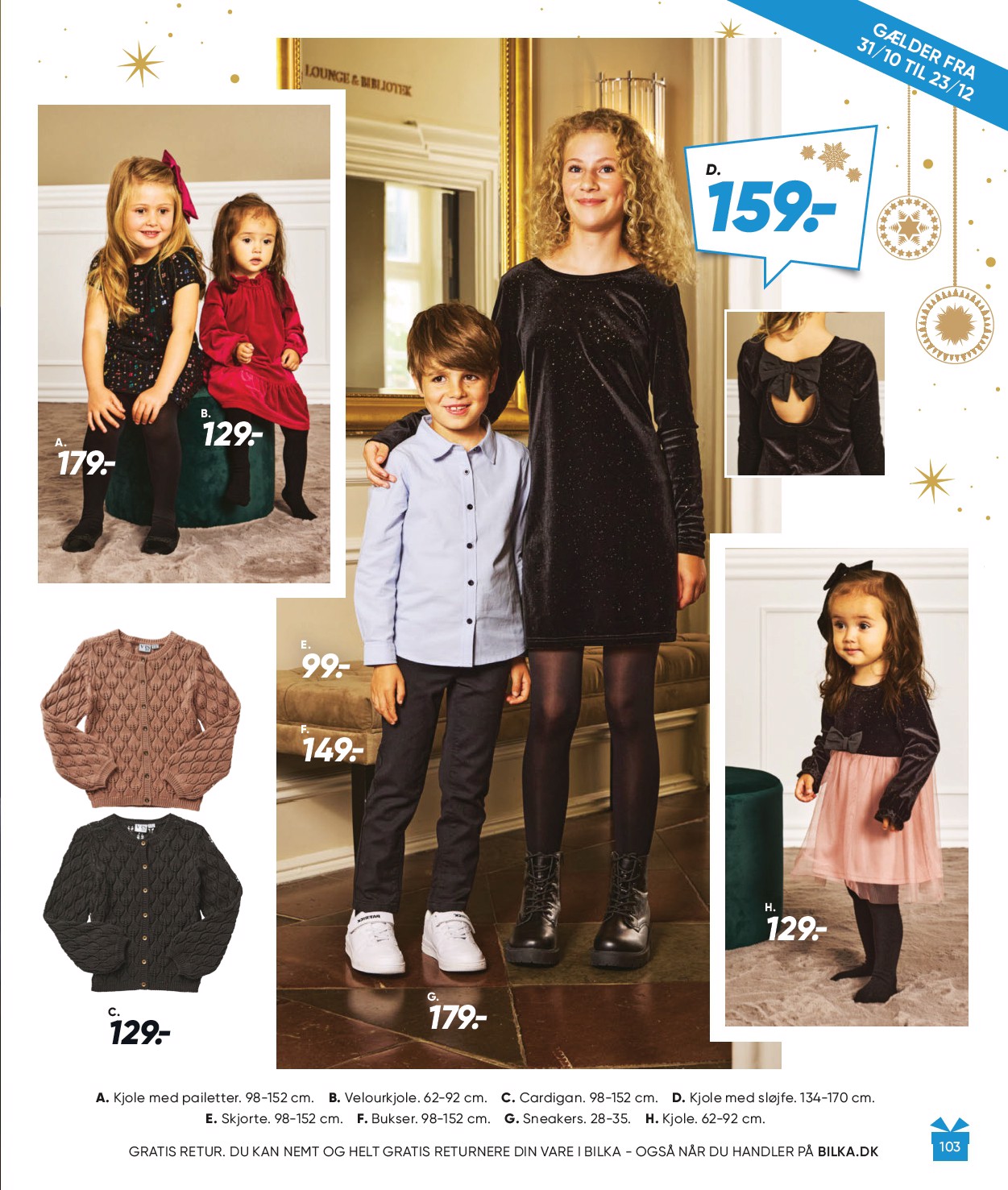 bilka - Bilka - Julen tilbudsavis gyldig fra 31.10. til 30.11. - page: 103