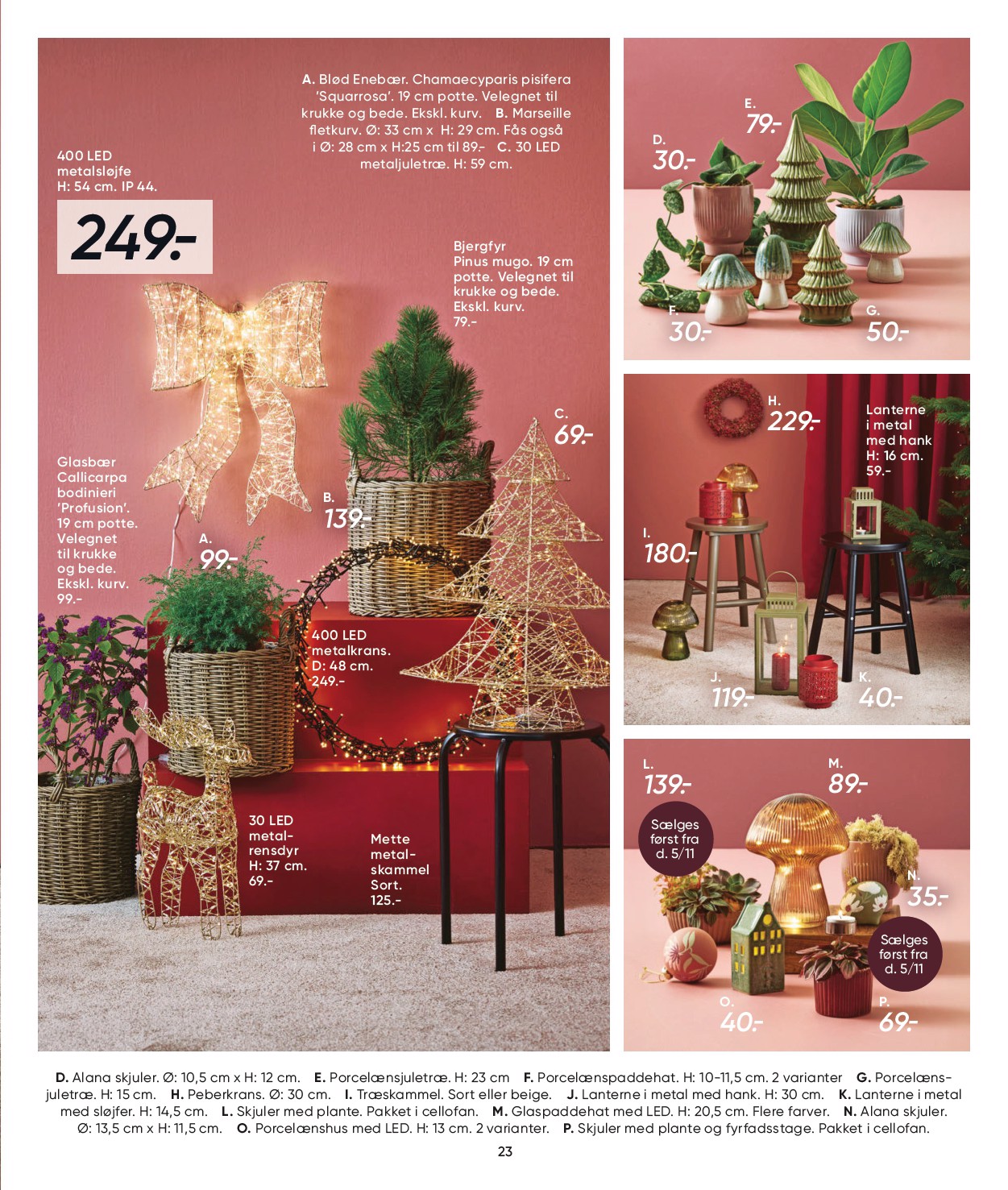 bilka - Bilka - Julen tilbudsavis gyldig fra 31.10. til 30.11. - page: 23