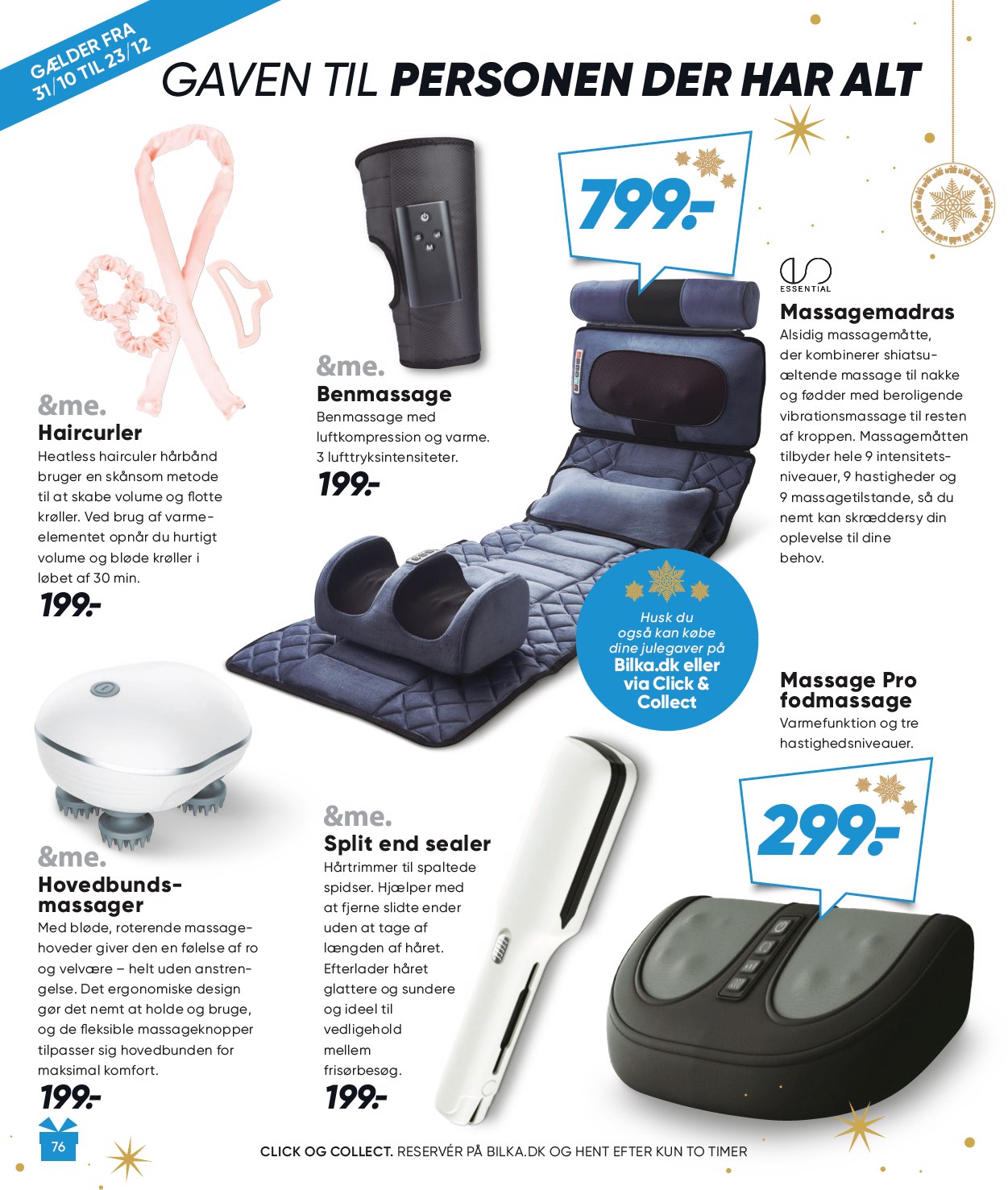 bilka - Bilka - Julen tilbudsavis gyldig fra 31.10. til 30.11. - page: 76