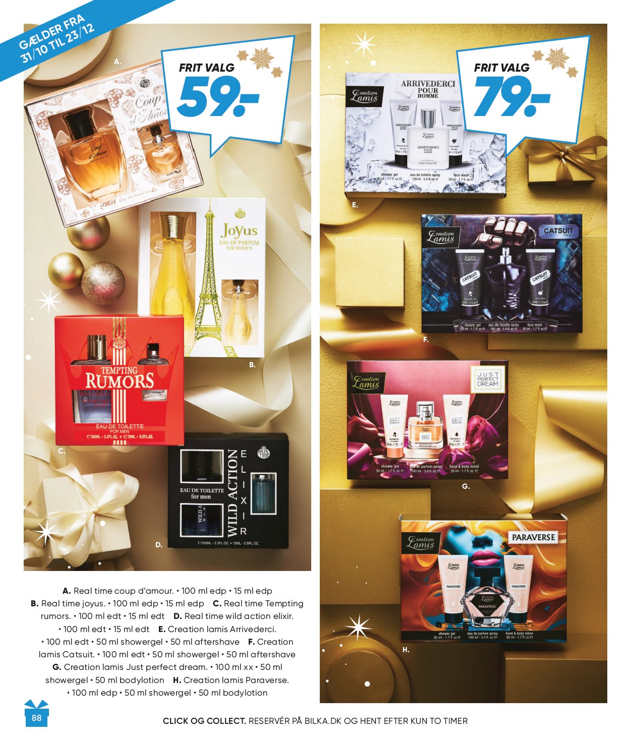 bilka - Bilka - Julen tilbudsavis gyldig fra 31.10. til 30.11. - page: 88