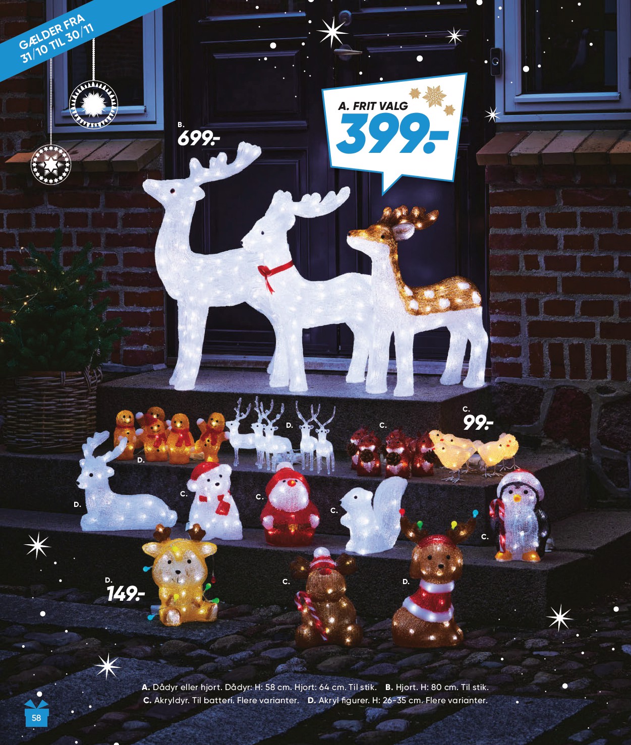 bilka - Bilka - Julen tilbudsavis gyldig fra 31.10. til 30.11. - page: 58