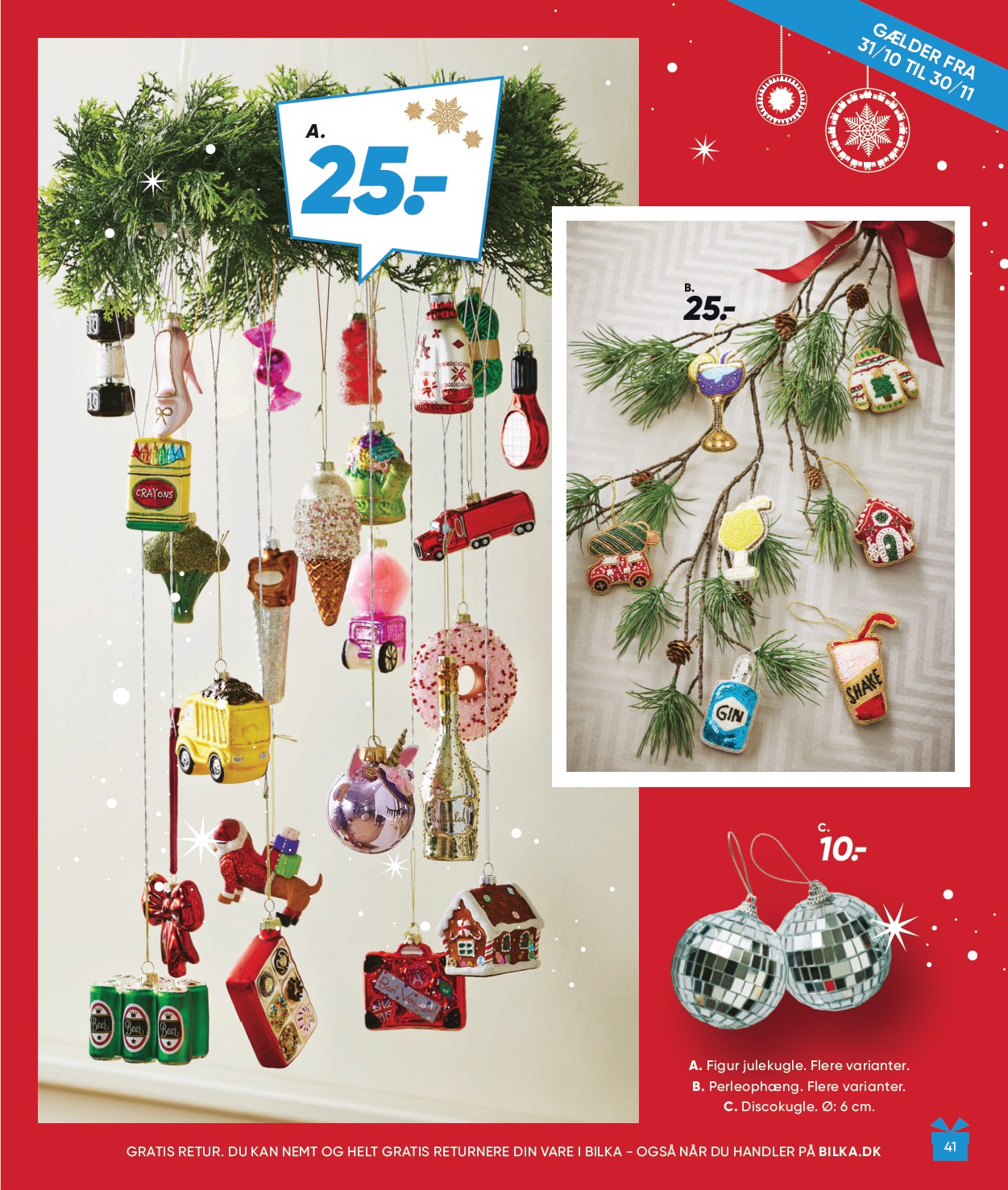 bilka - Bilka - Julen tilbudsavis gyldig fra 31.10. til 30.11. - page: 41