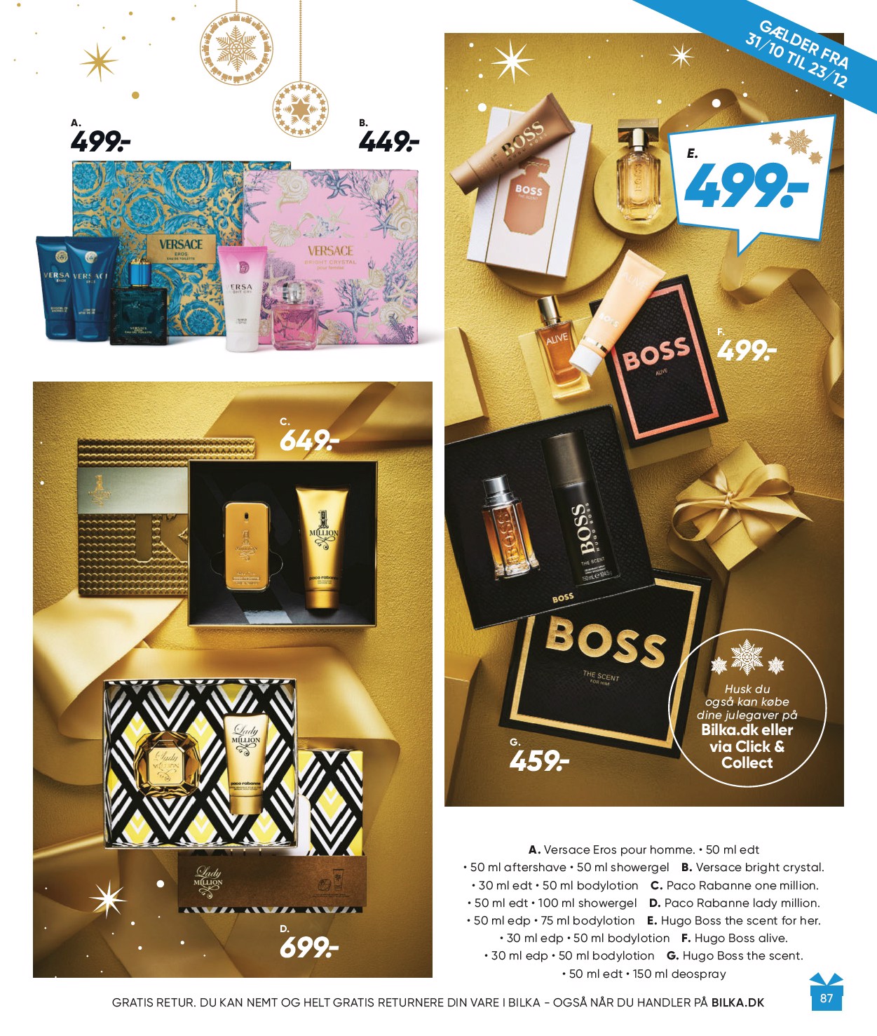 bilka - Bilka - Julen tilbudsavis gyldig fra 31.10. til 30.11. - page: 87