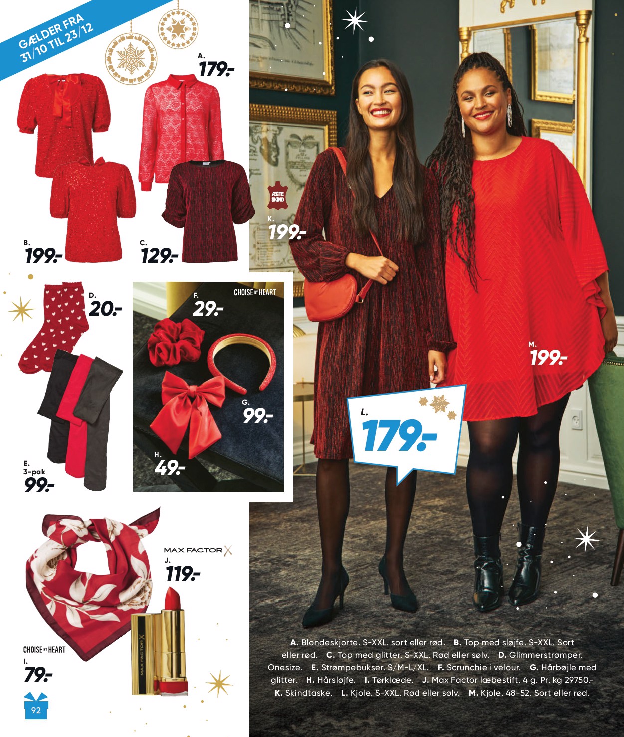 bilka - Bilka - Julen tilbudsavis gyldig fra 31.10. til 30.11. - page: 92