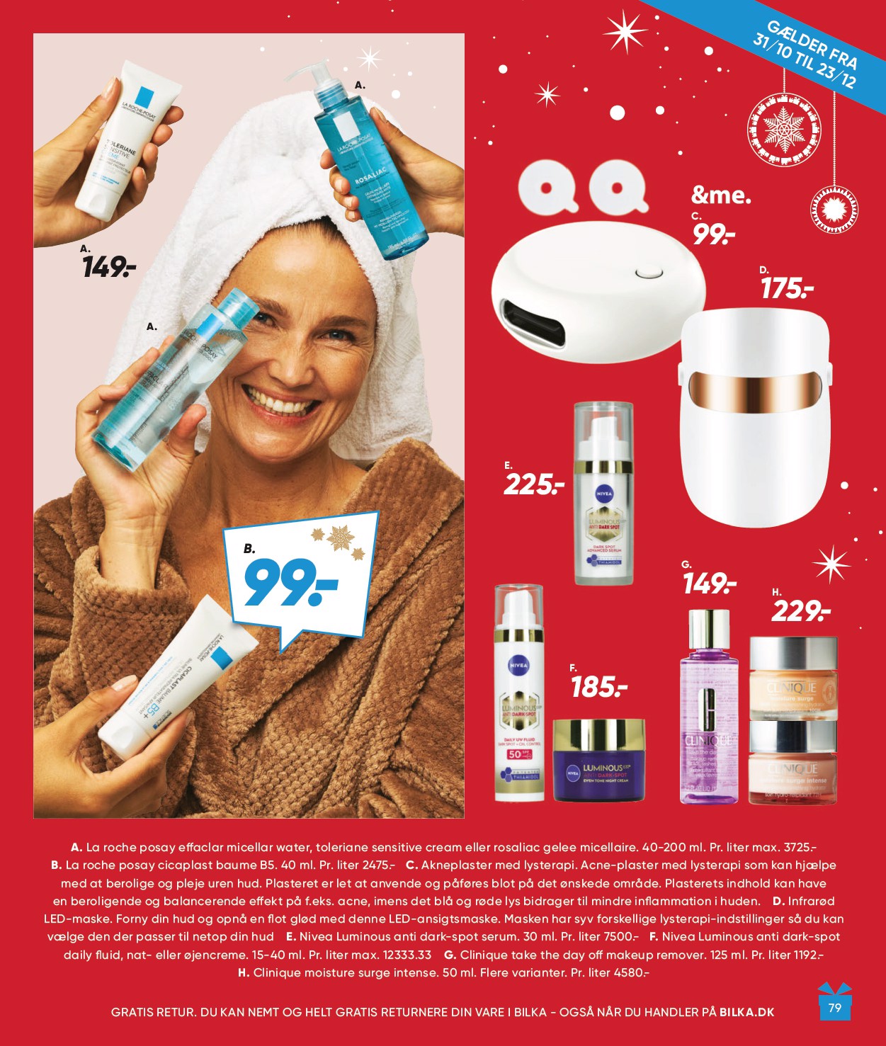 bilka - Bilka - Julen tilbudsavis gyldig fra 31.10. til 30.11. - page: 79