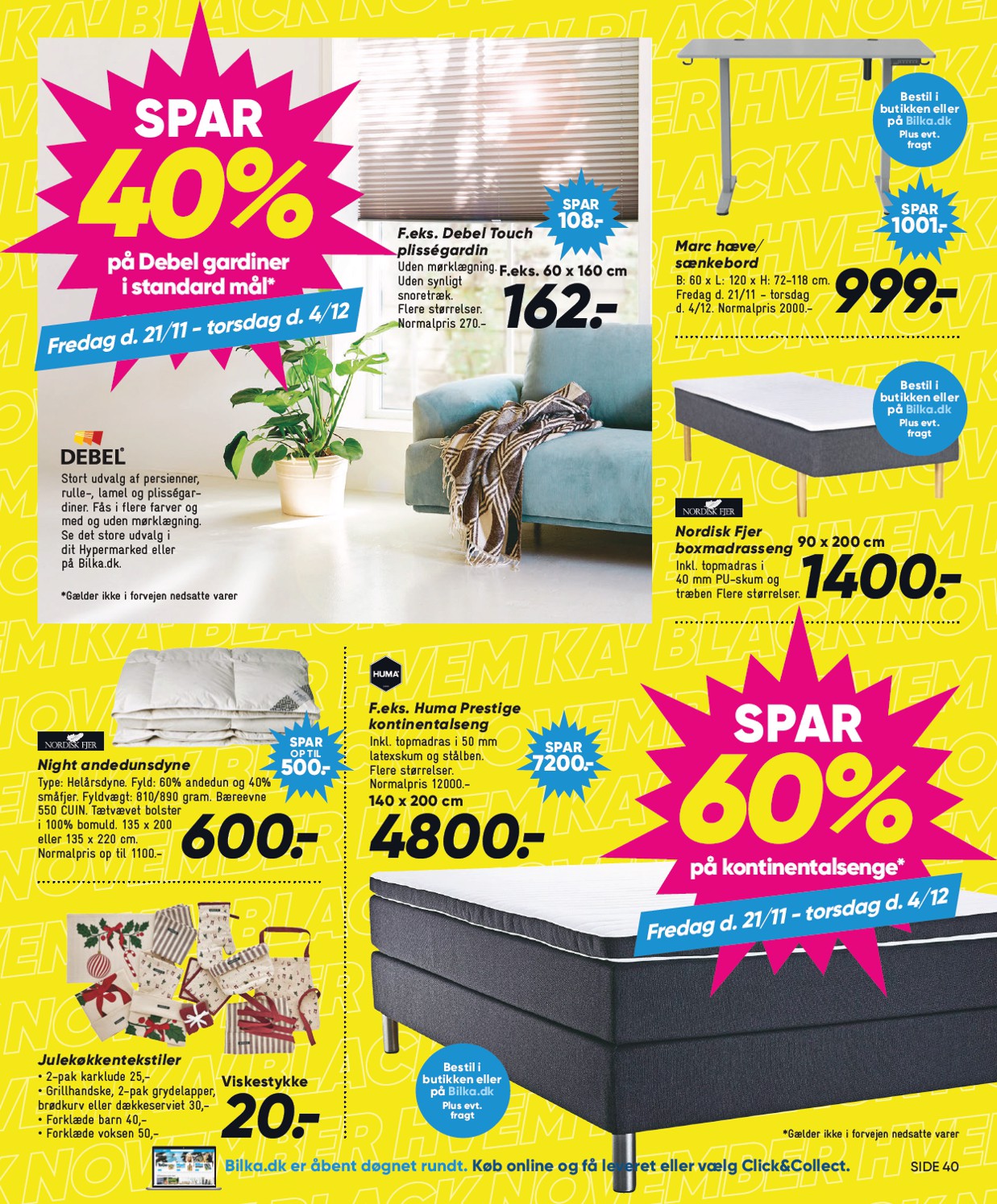 bilka - Bilka - Nonfood tilbudsavis gyldig fra 21.11. til 27.11. - page: 40