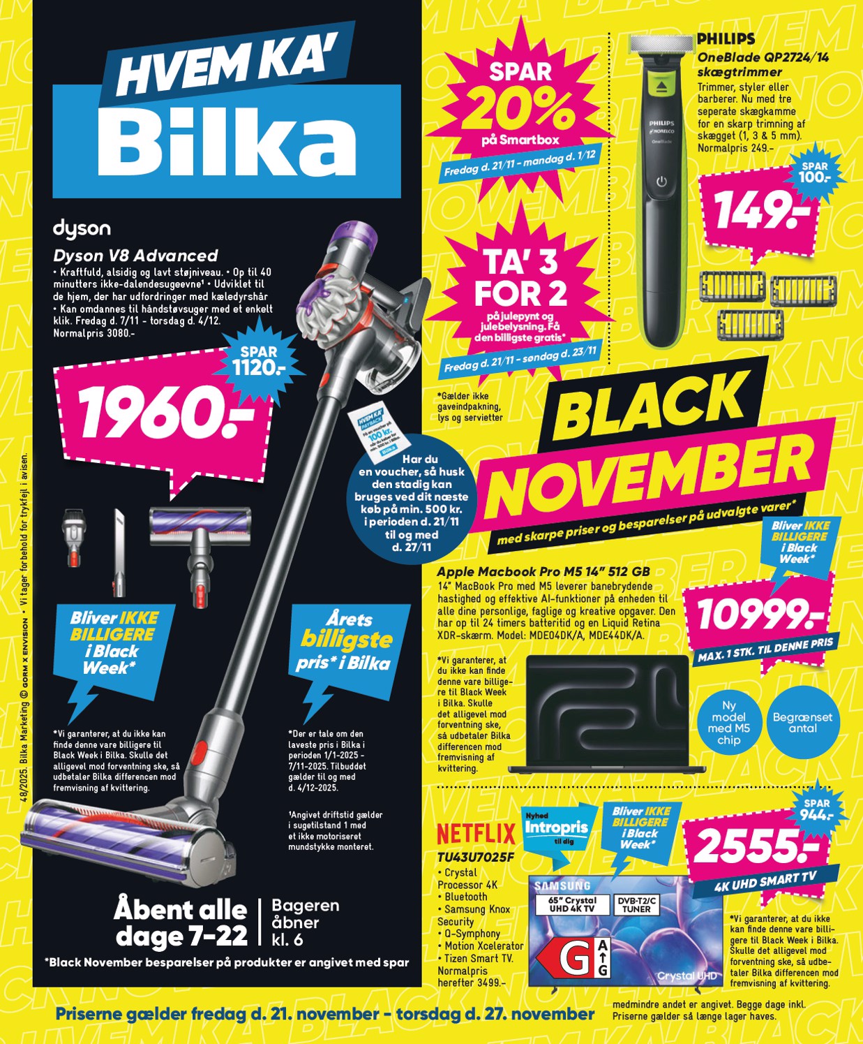 bilka - Bilka - Nonfood tilbudsavis gyldig fra 21.11. til 27.11.