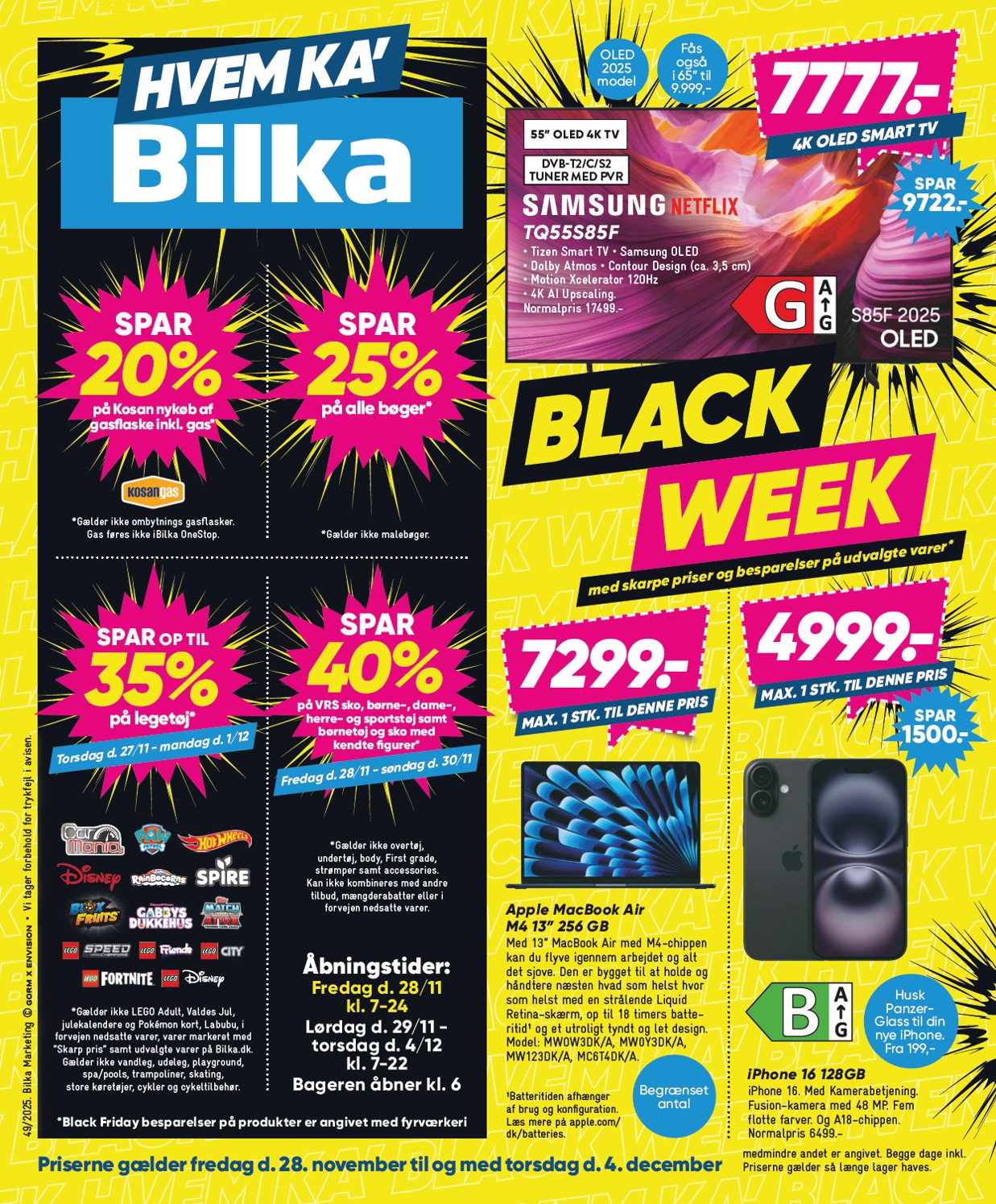 bilka - Bilka - Nonfood tilbudsavis gyldig fra 28.11. til 04.12.