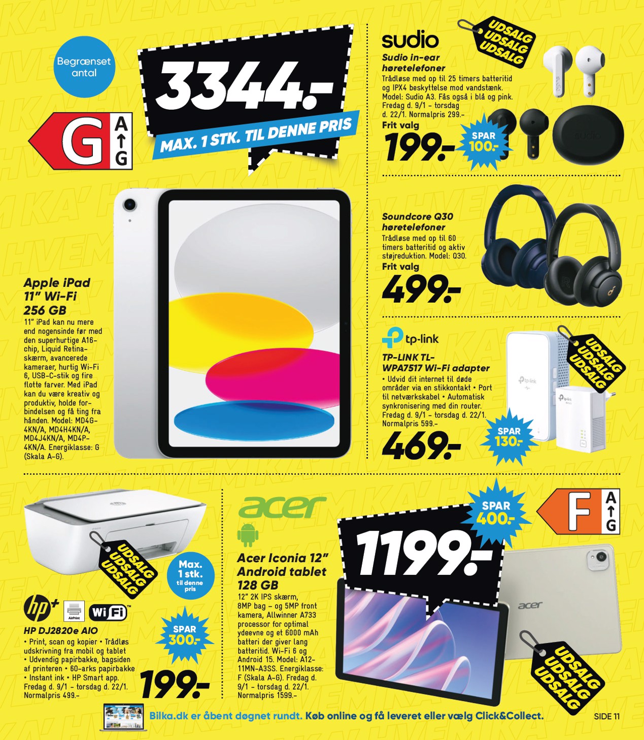 bilka - Bilka - Nonfood tilbudsavis gyldig fra 09.01. til 15.01. - page: 11