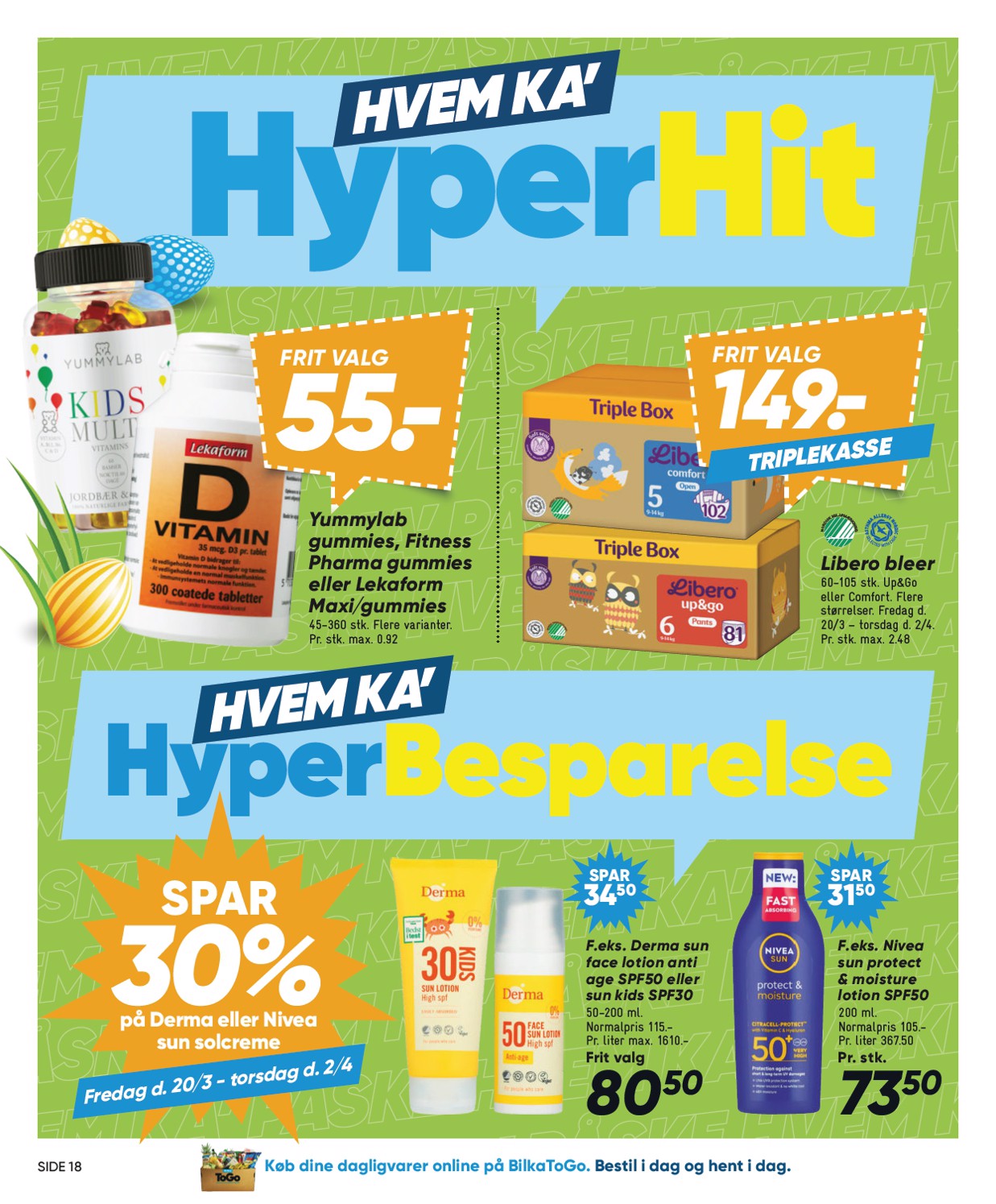 bilka - Bilka tilbudsavis gyldig fra 27.03.2026 til 04.04.2026 - page: 18