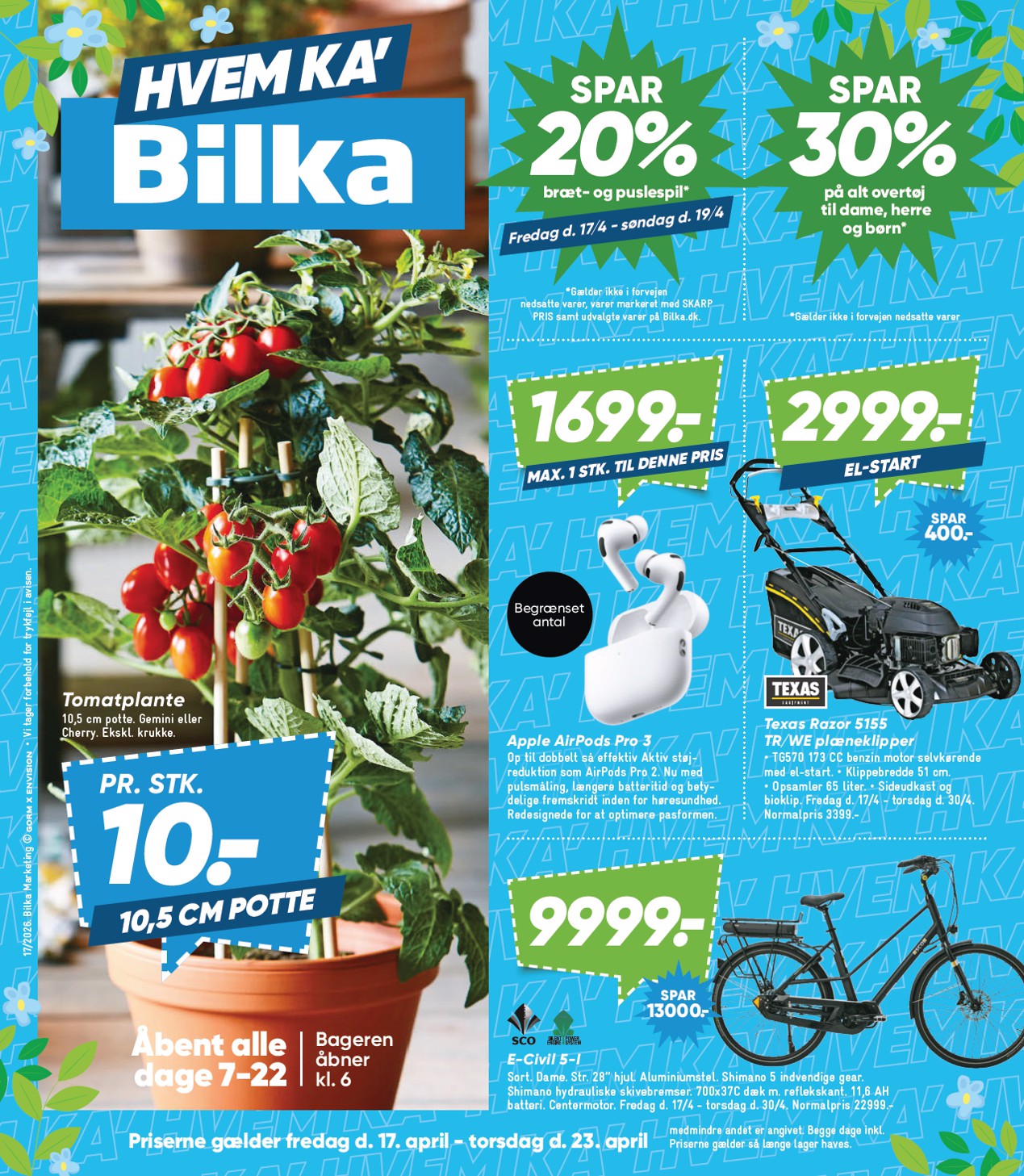 bilka - Bilka - Nonfood flyer til næste uge fra fredag 17.04.2026 til torsdag 23.04.2026