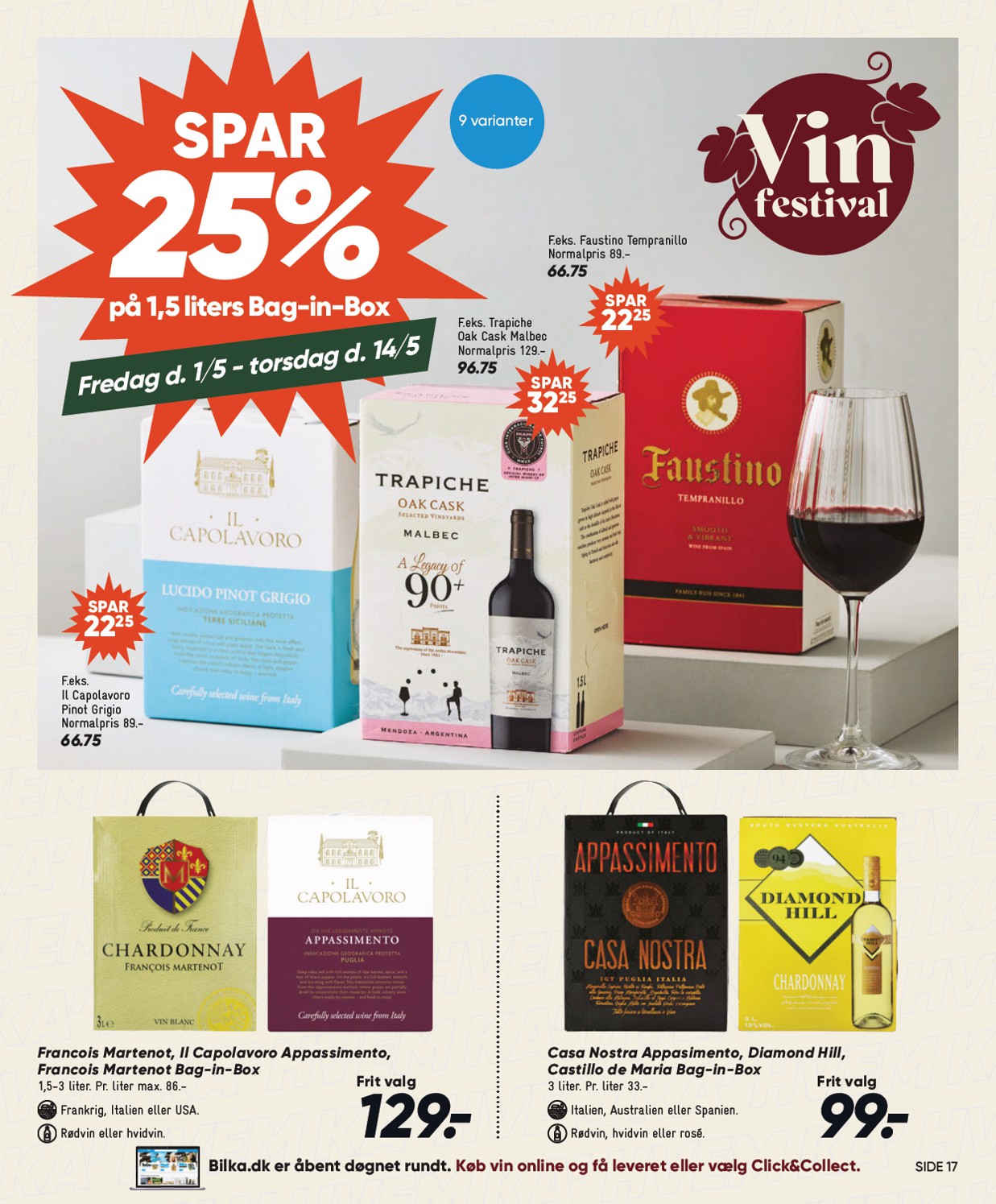 bilka - Bilka flyer til næste uge fra fredag 01.05.2026 til torsdag 07.05.2026 - page: 17