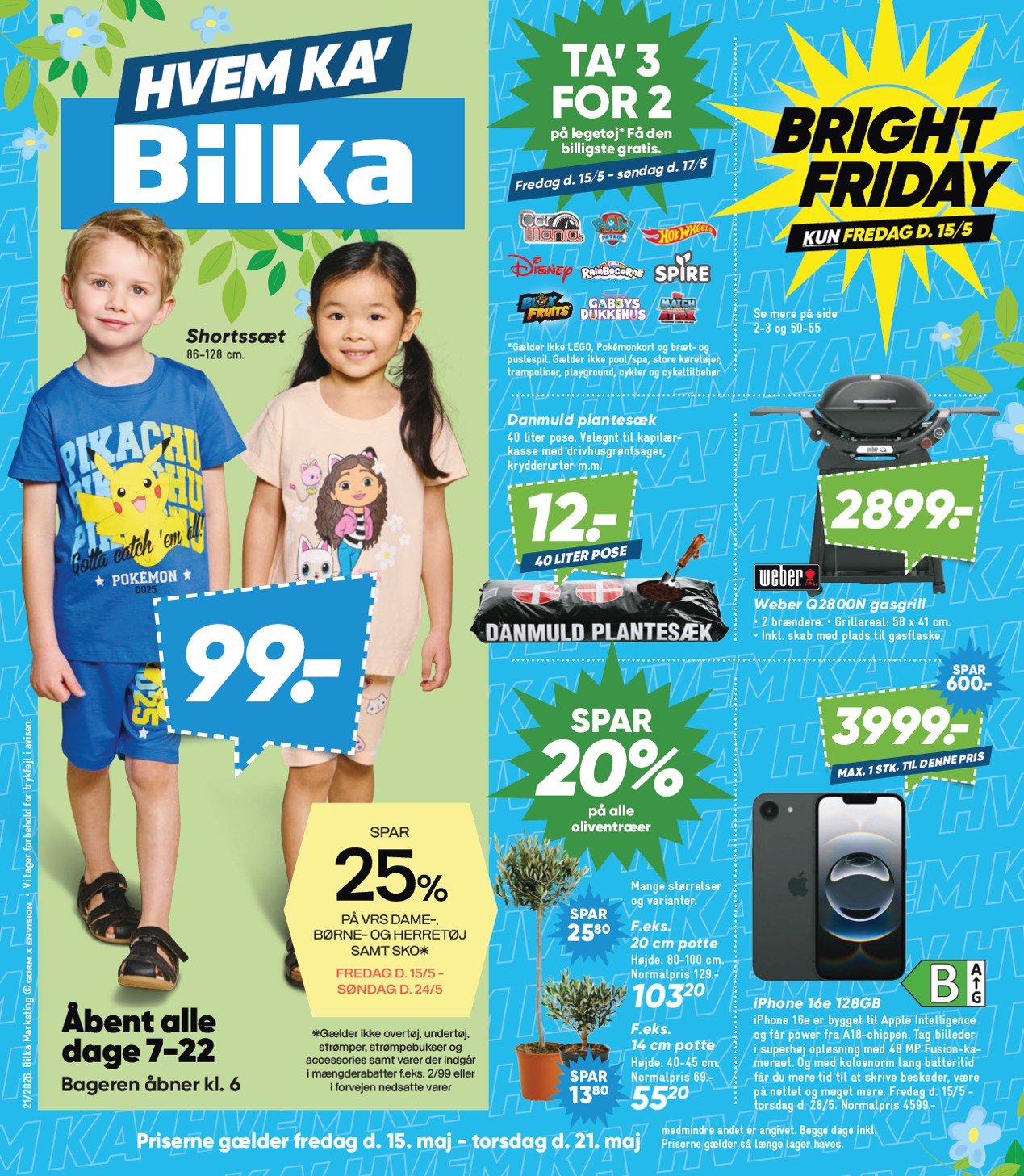 bilka - Bilka - Nonfood flyer til næste uge fra fredag 15.05.2026 til torsdag 21.05.2026