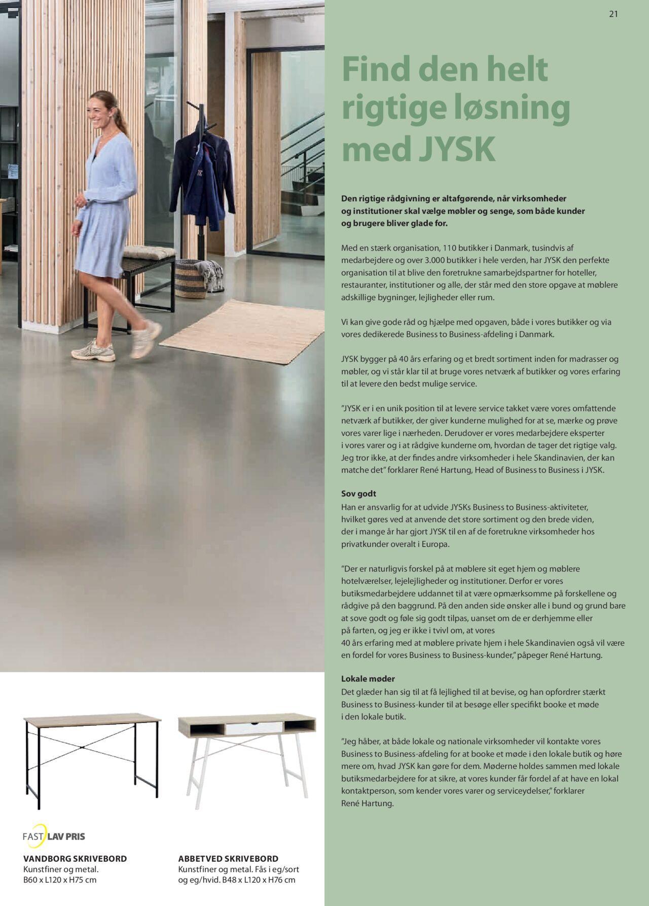 jysk - JYSK - Business to business fra tirsdag 08/10/2024 - page: 21