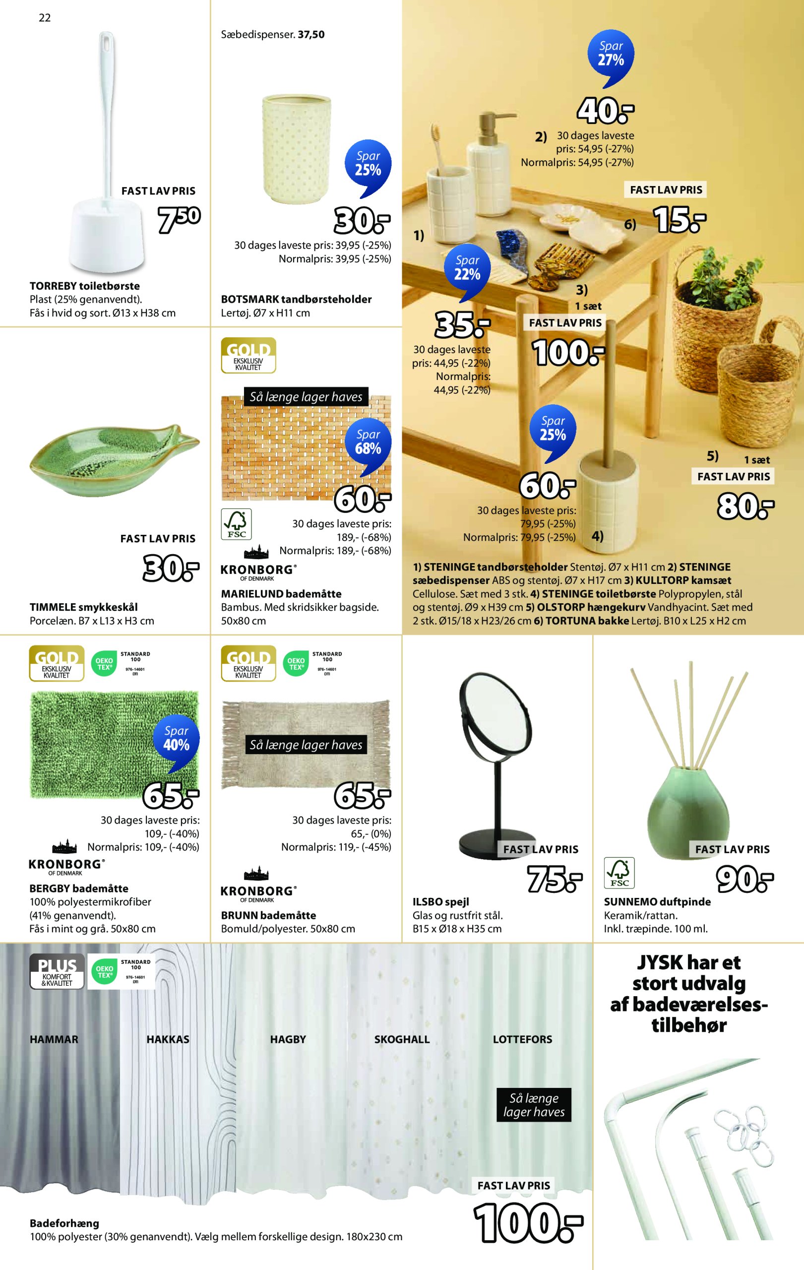 jysk - JYSK tilbudsavis gyldig fra 04.07. til 17.07. - page: 22