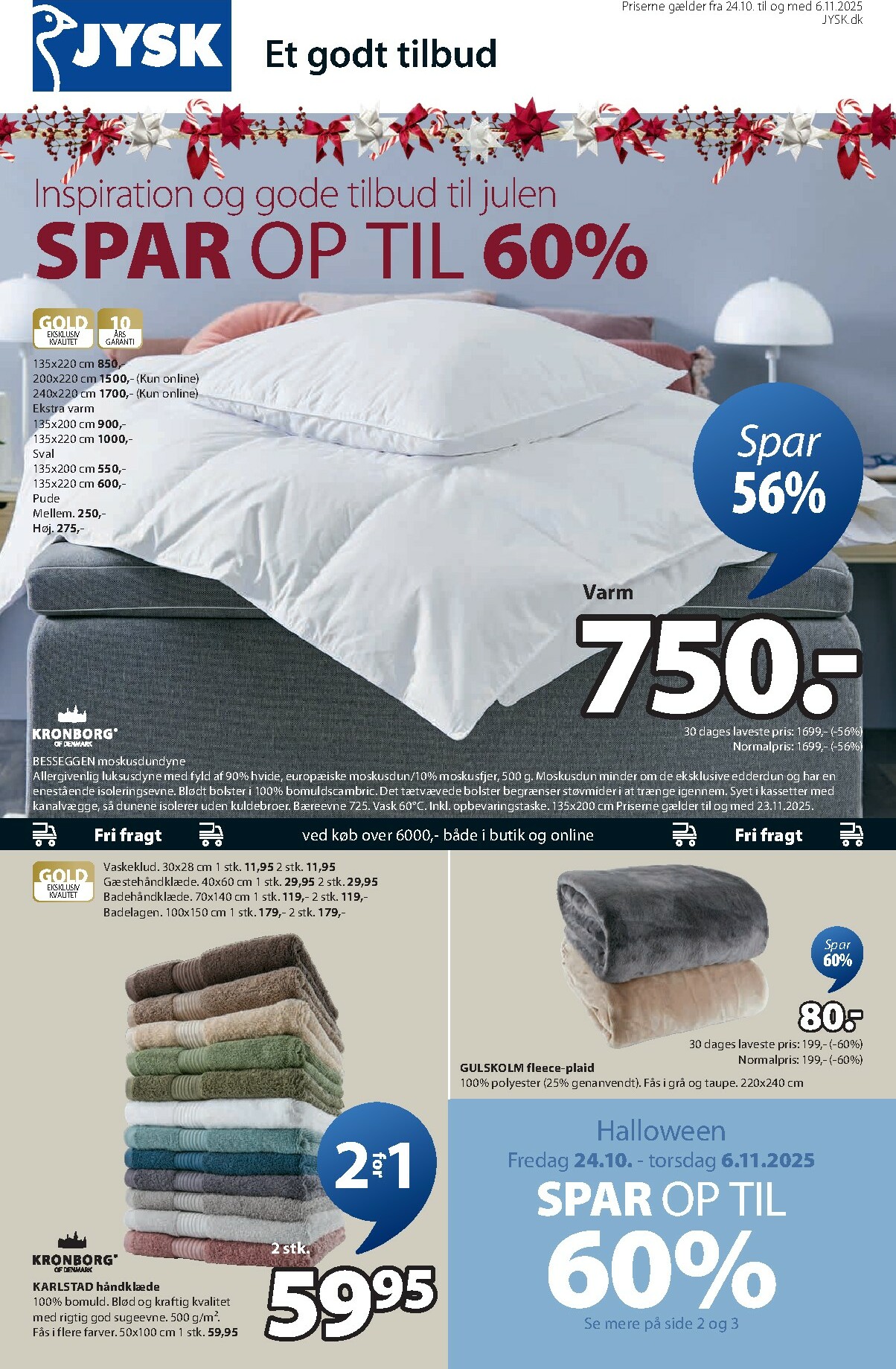 jysk - JYSK tilbudsavis gyldig fra 24.10. til 06.11.