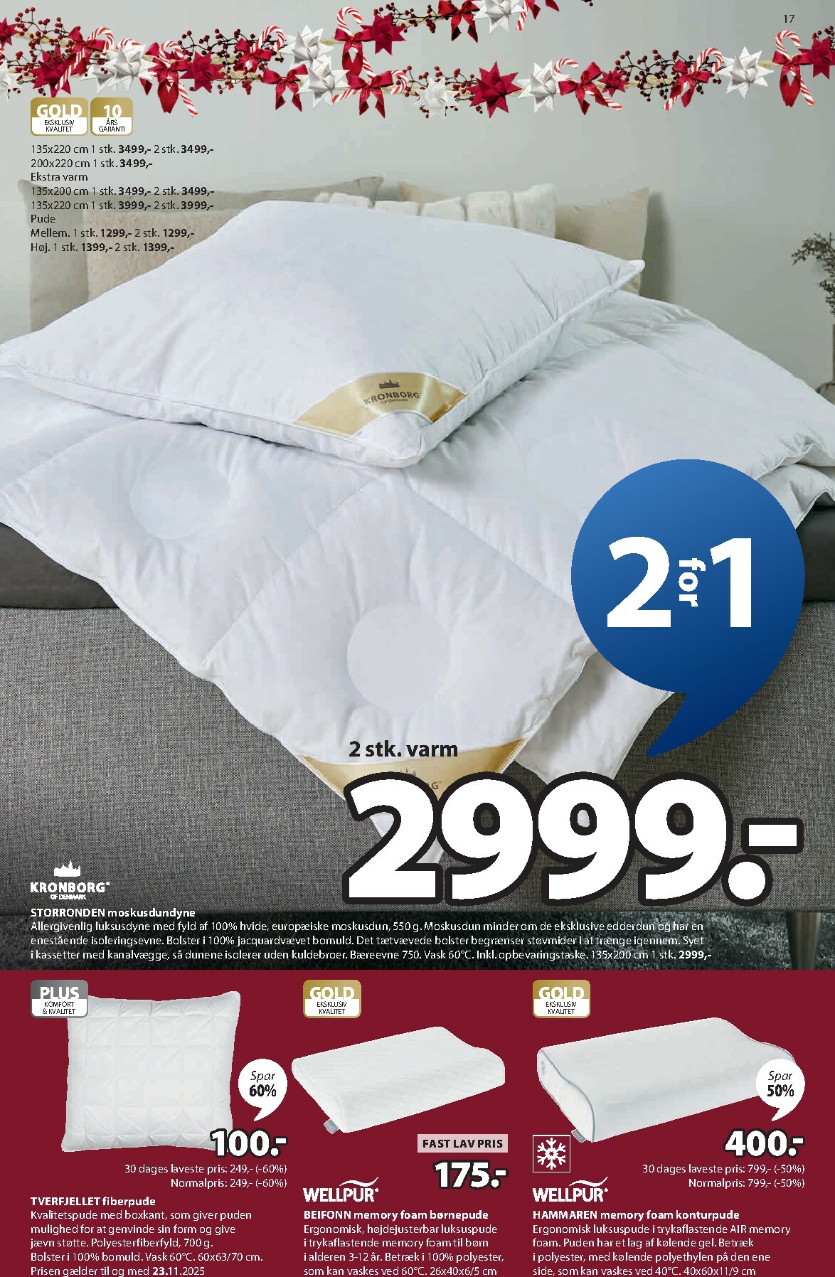 jysk - JYSK tilbudsavis gyldig fra 07.11. til 20.11. - page: 17