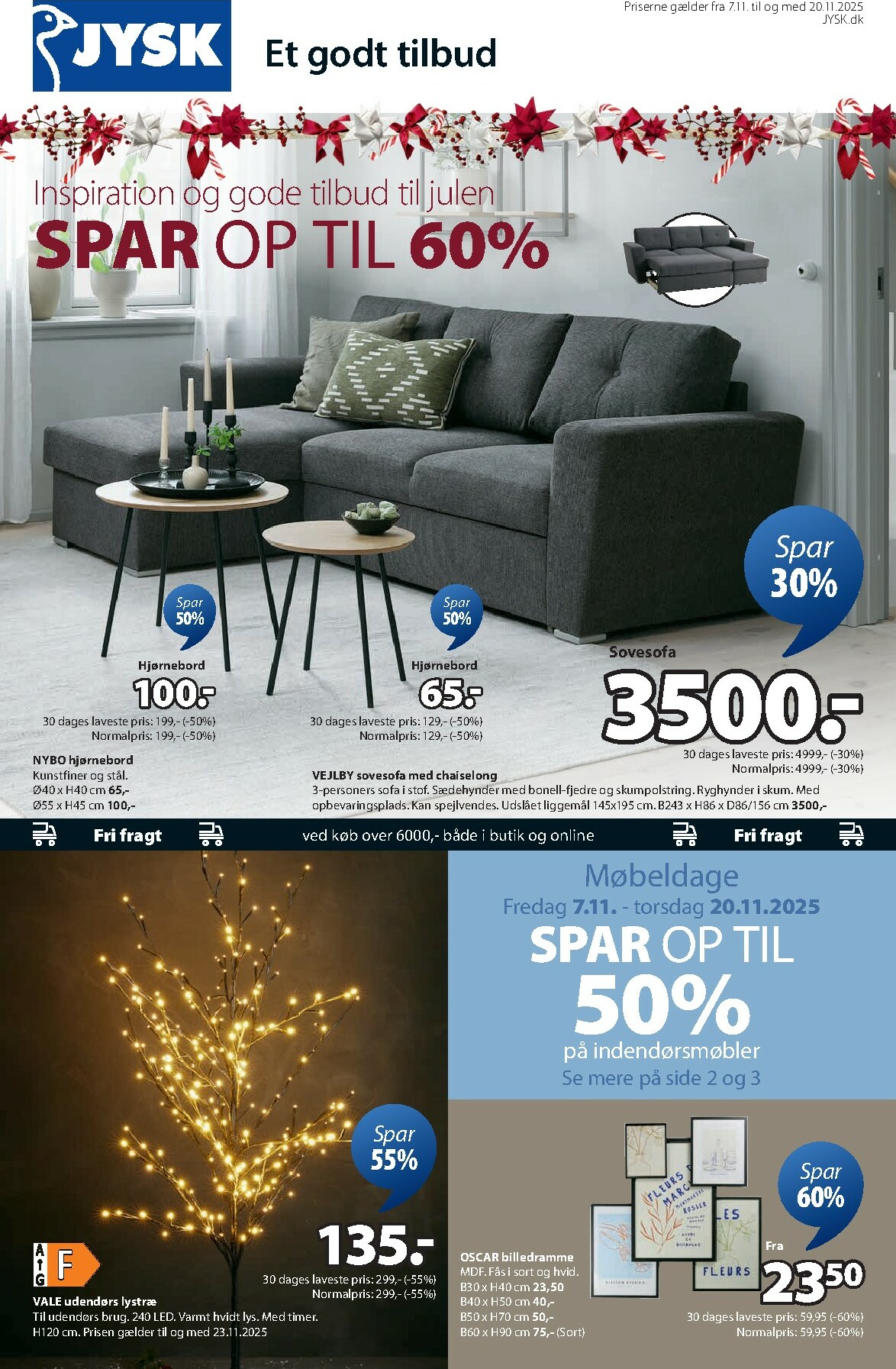 jysk - JYSK tilbudsavis gyldig fra 07.11. til 20.11. - page: 1