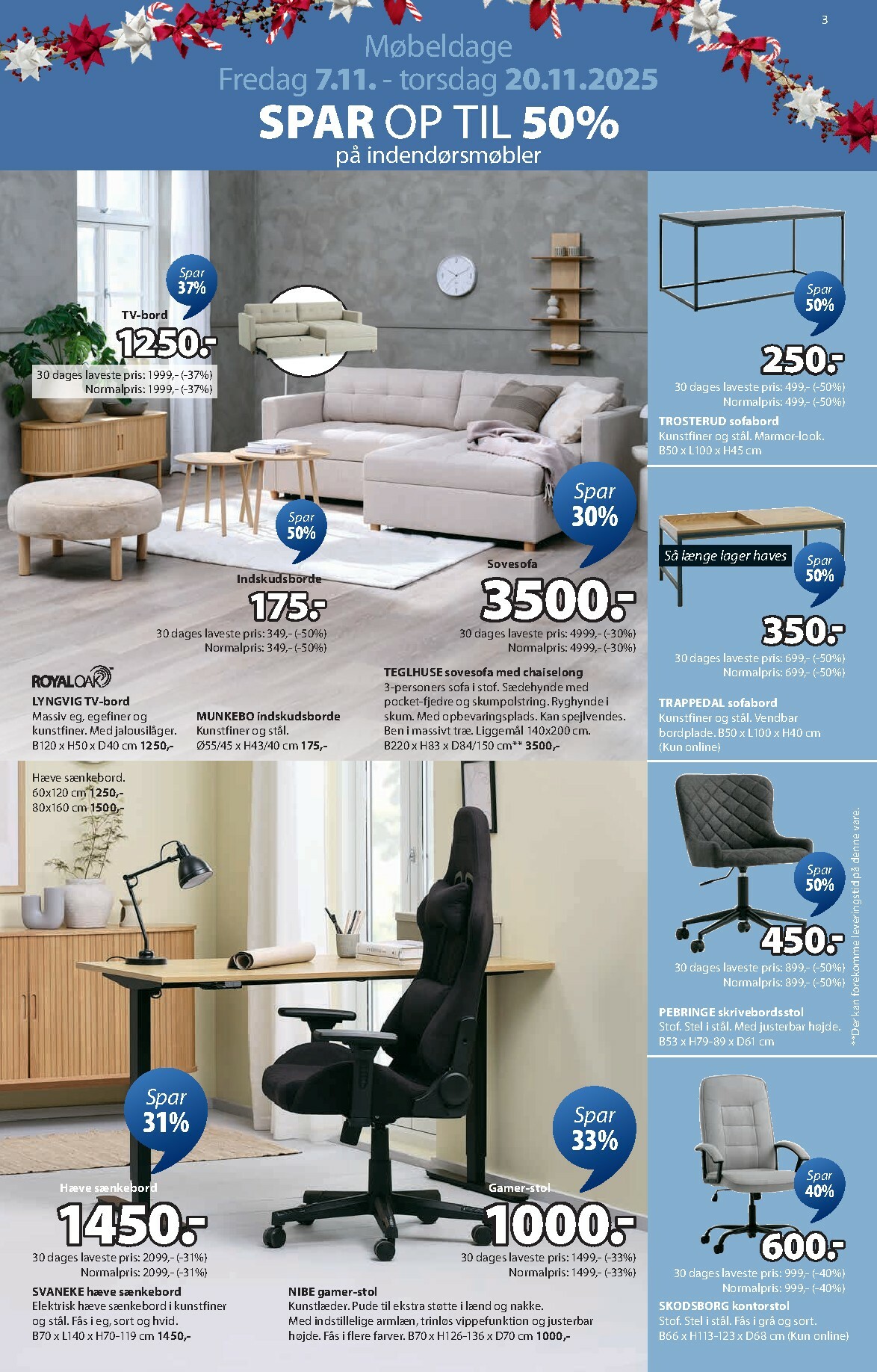 jysk - JYSK tilbudsavis gyldig fra 07.11. til 20.11. - page: 3