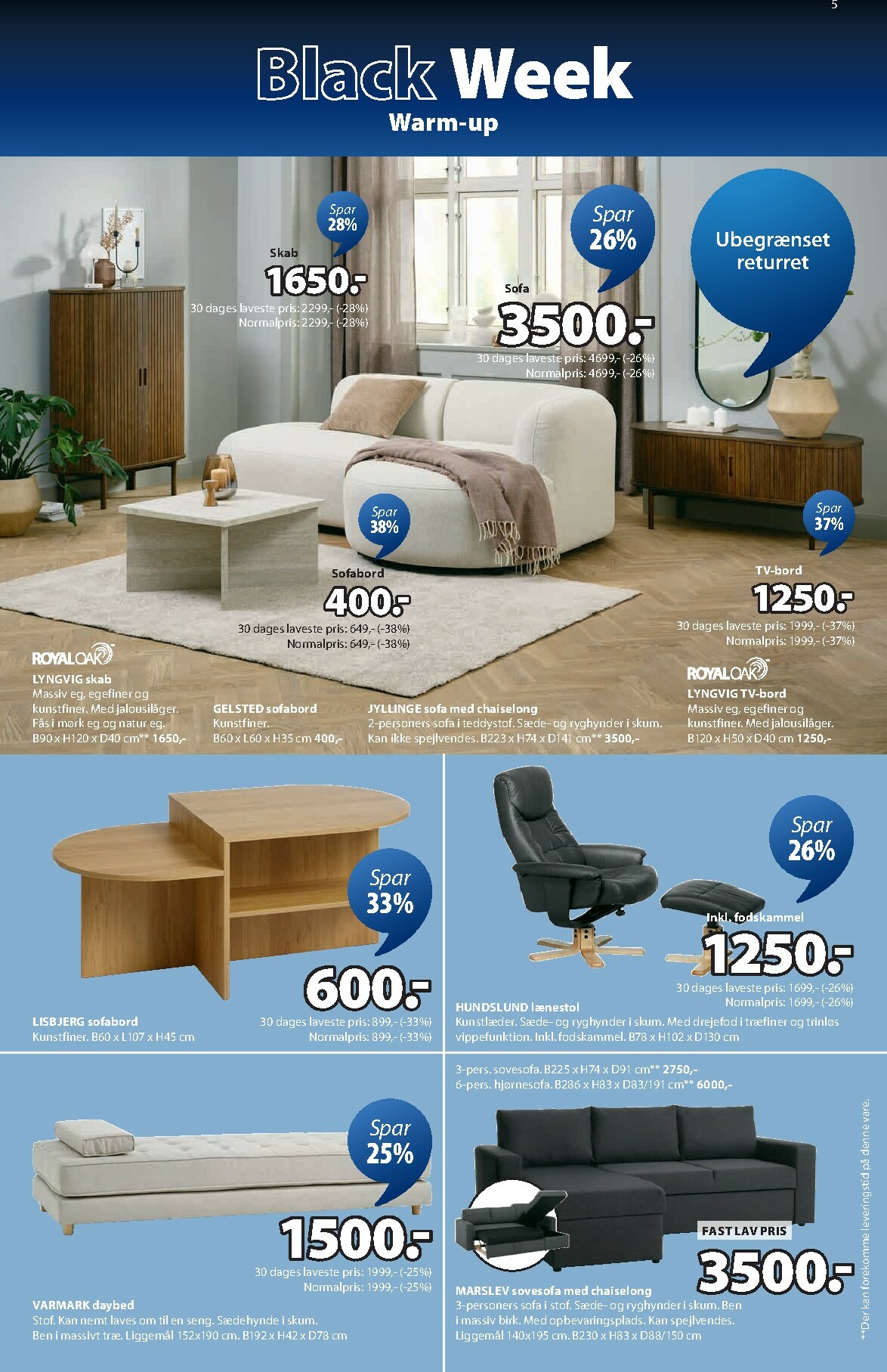 jysk - JYSK tilbudsavis gyldig fra 14.11. til 23.11. - page: 5