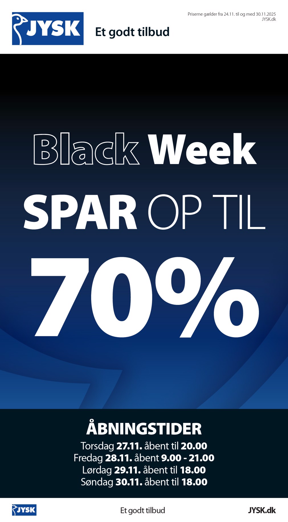 jysk - JYSK tilbudsavis gyldig fra 24.11. til 30.11.