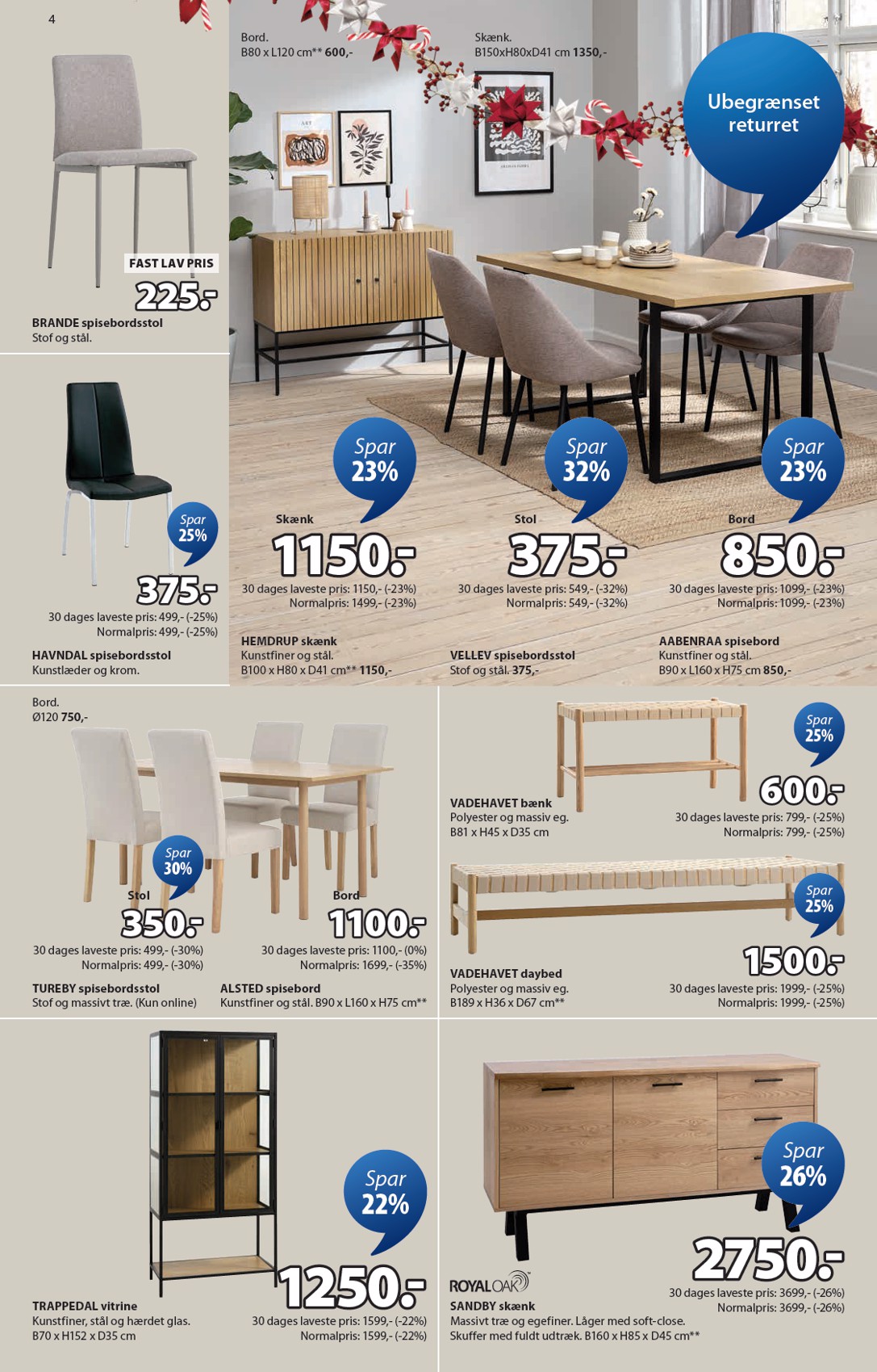 jysk - JYSK tilbudsavis gyldig fra 01.12. til 11.12. - page: 4