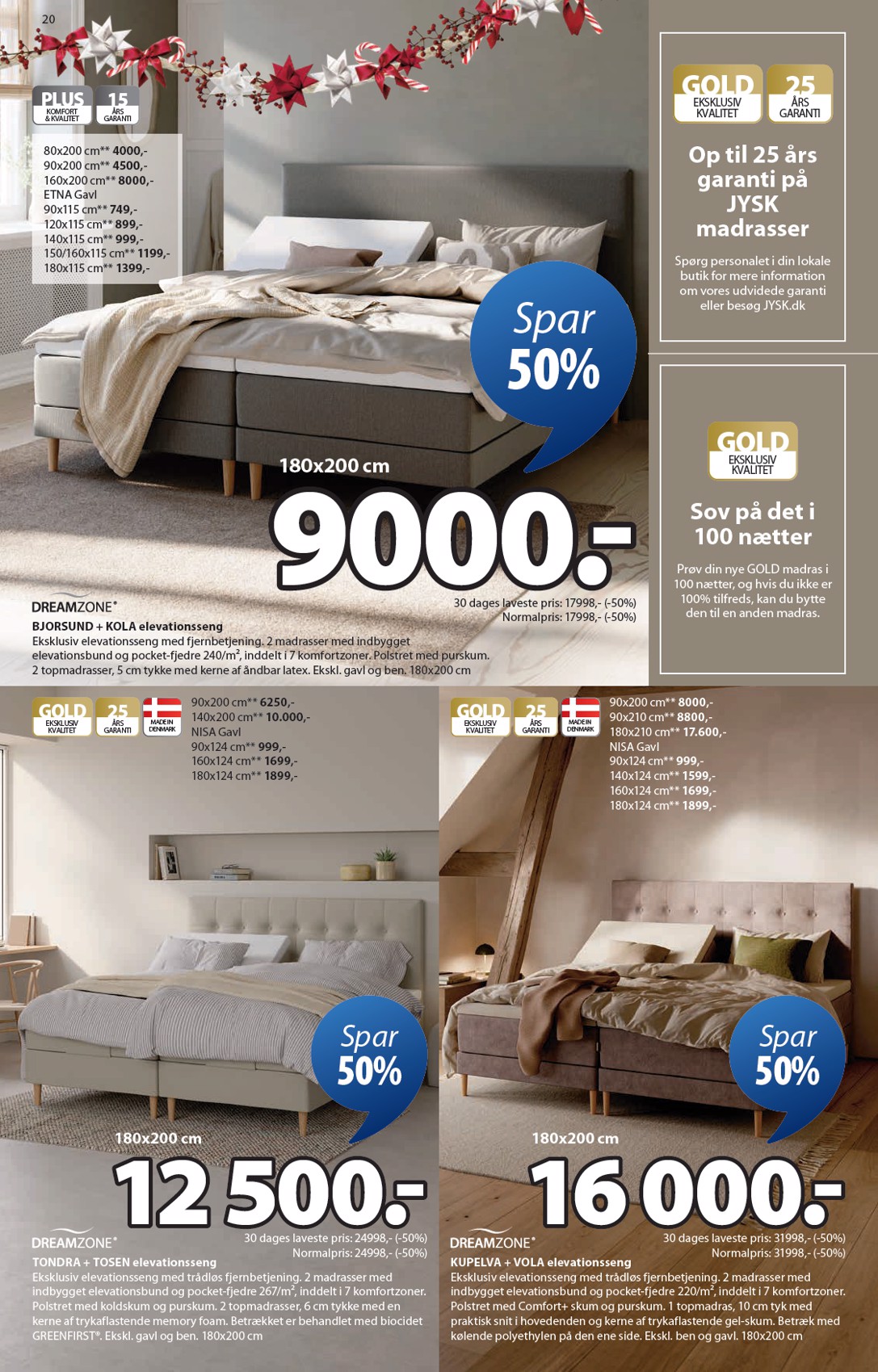 jysk - JYSK tilbudsavis gyldig fra 01.12. til 11.12. - page: 20