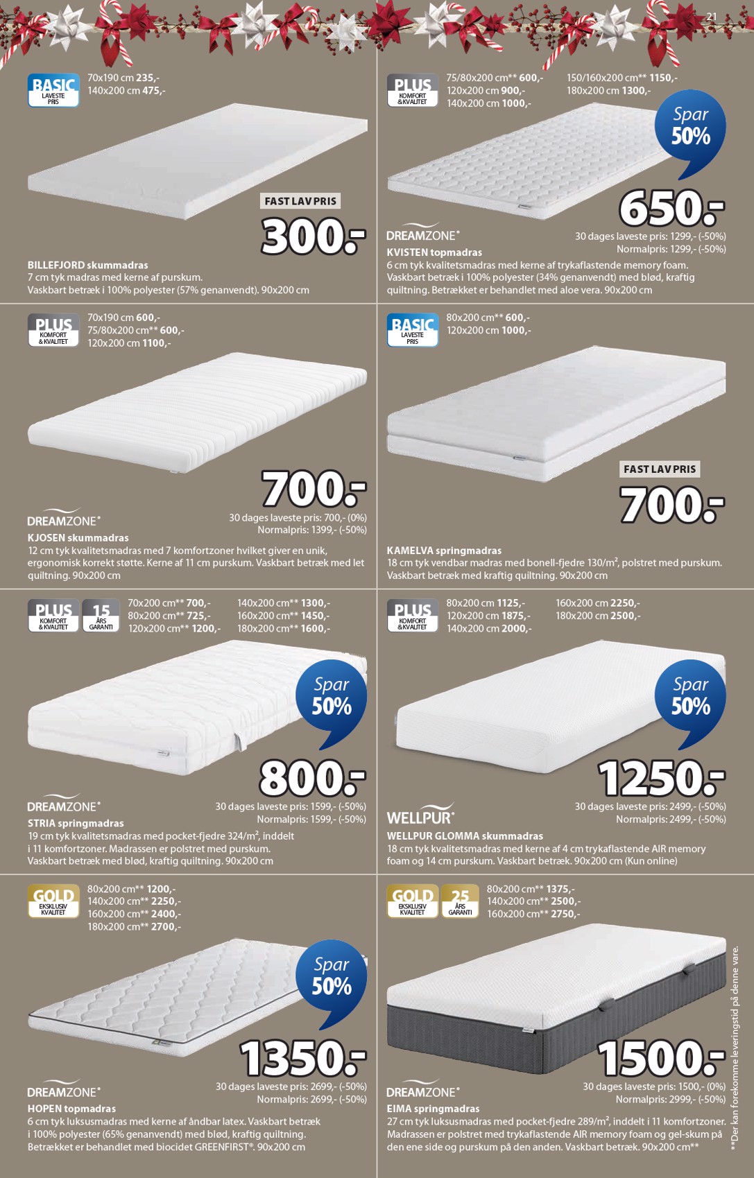 jysk - JYSK tilbudsavis gyldig fra 01.12. til 11.12. - page: 21