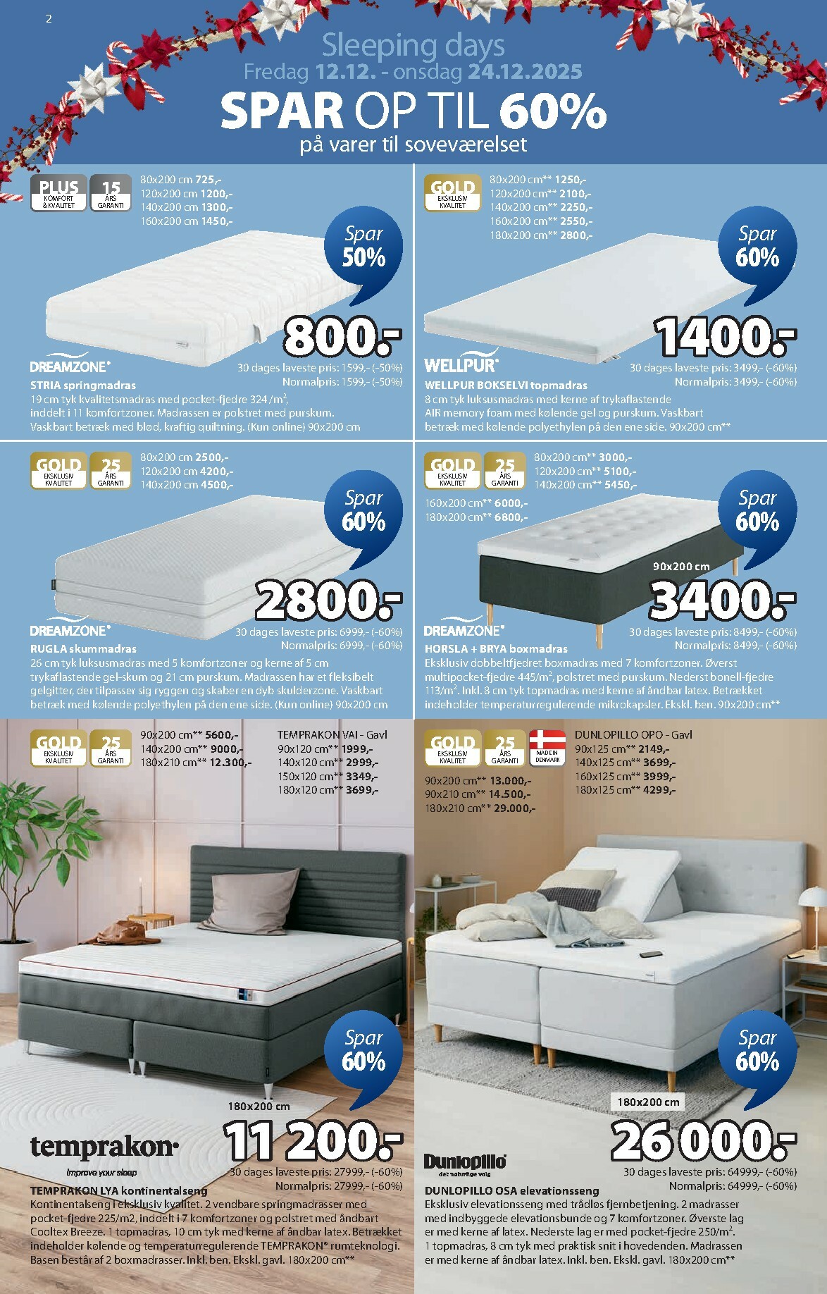 jysk - JYSK tilbudsavis gyldig fra 12.12. til 24.12. - page: 3