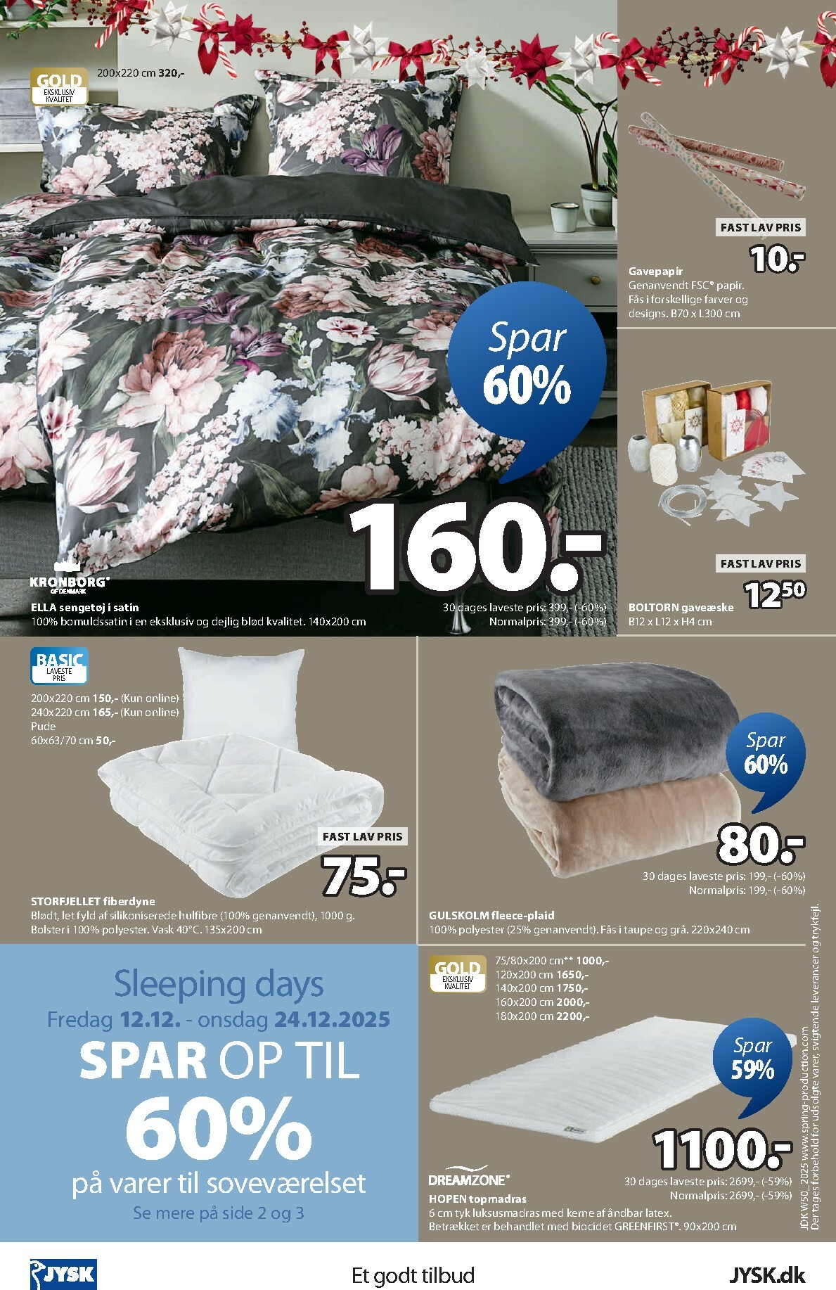 jysk - JYSK tilbudsavis gyldig fra 12.12. til 24.12. - page: 25
