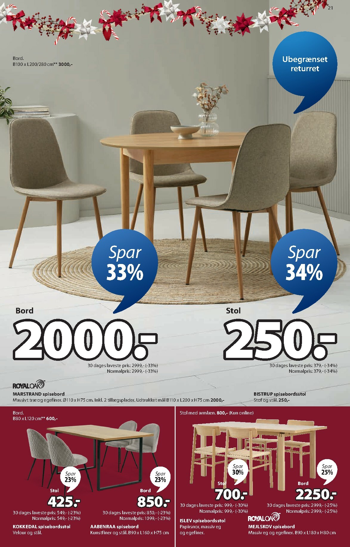 jysk - JYSK tilbudsavis gyldig fra 12.12. til 24.12. - page: 22