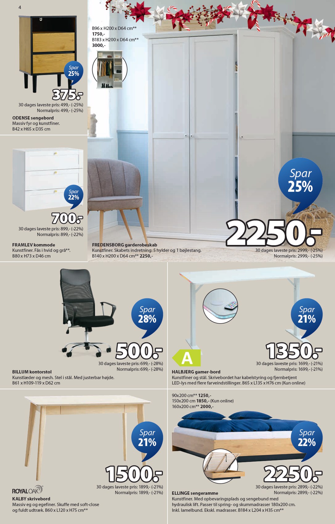 jysk - JYSK tilbudsavis gyldig fra 17.12. til 24.12. - page: 4