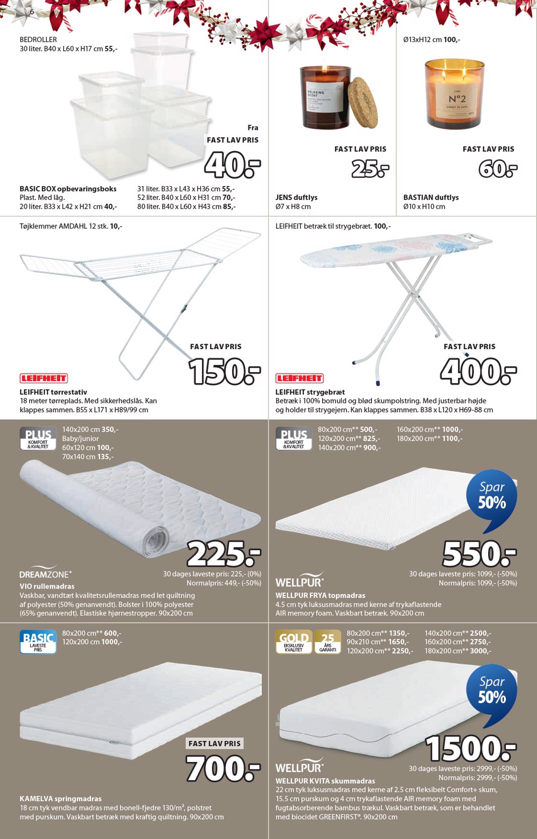 jysk - JYSK tilbudsavis gyldig fra 17.12. til 24.12. - page: 6