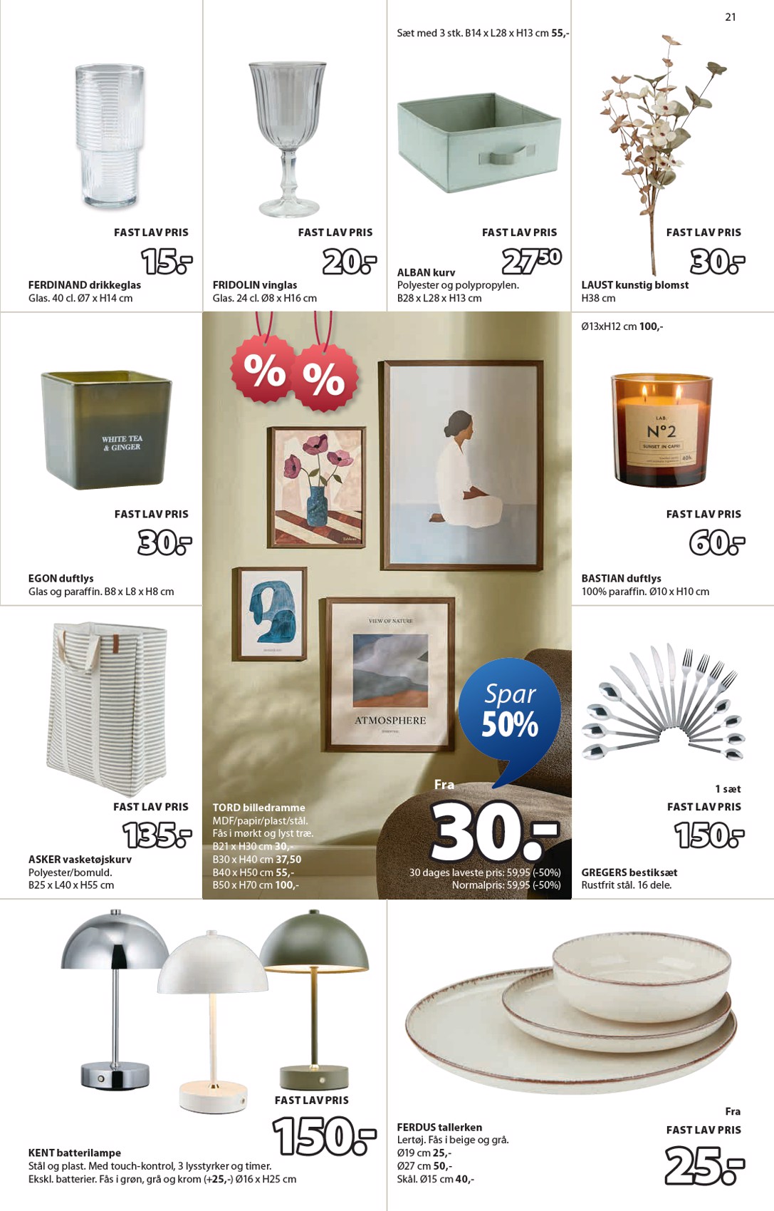 jysk - JYSK tilbudsavis gyldig fra 16.01. til 29.01. - page: 21