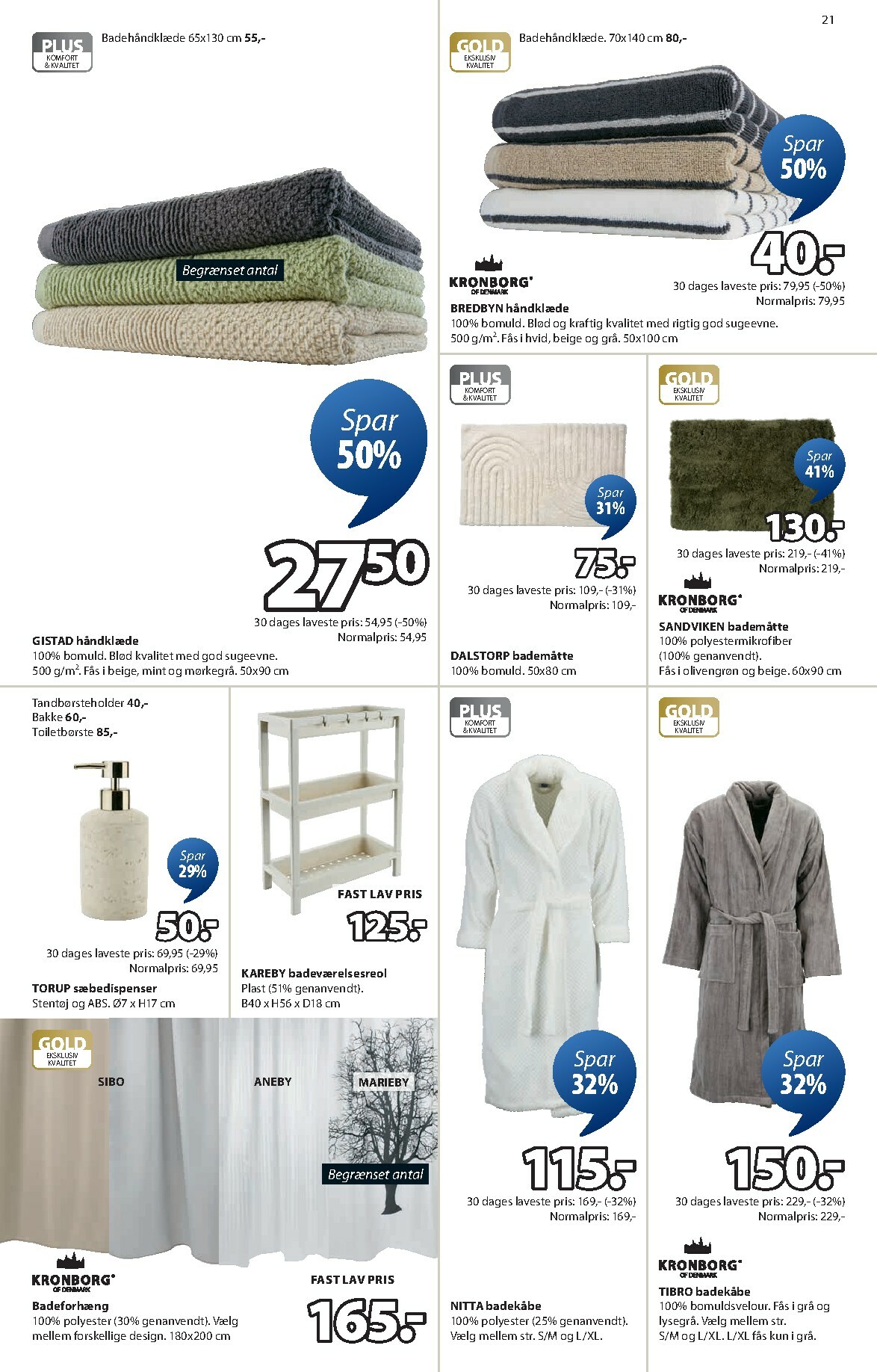 jysk - JYSK tilbudsavis gyldig fra 30.01.2026 til 12.02.2026 - page: 21