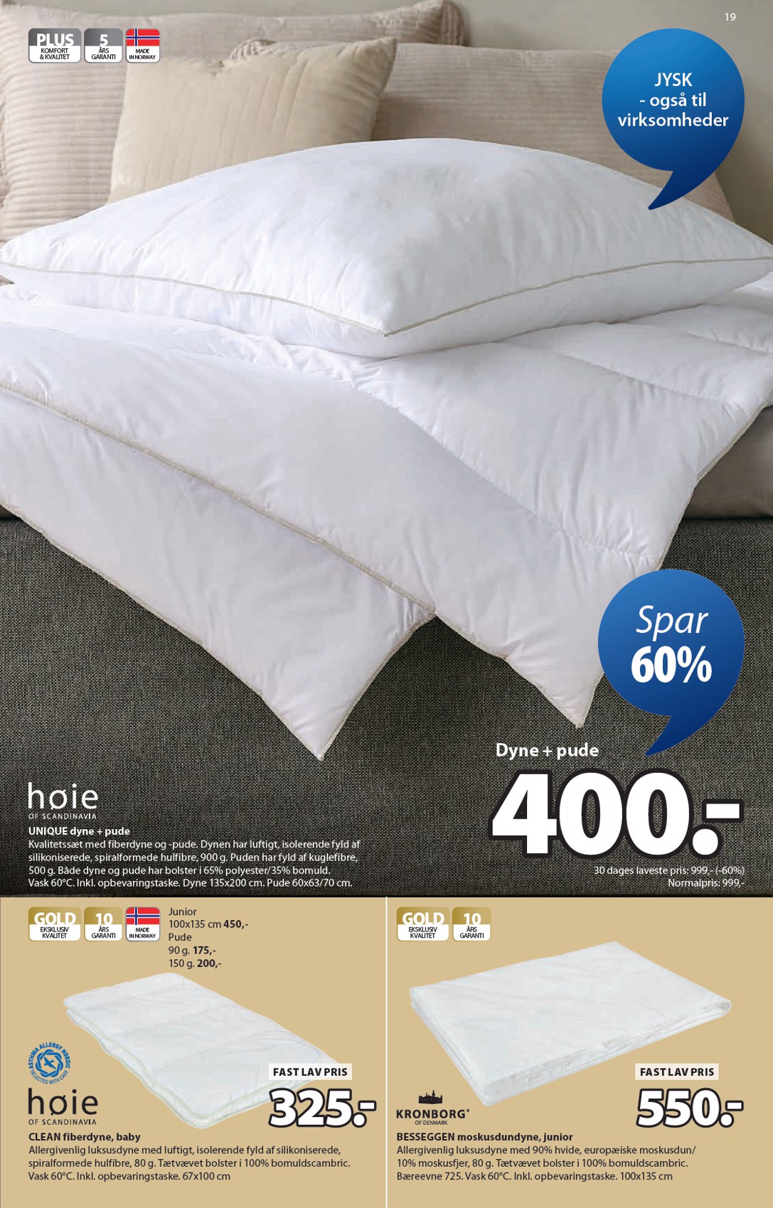 jysk - JYSK tilbudsavis gyldig fra 13.02.2026 til 26.02.2026 - page: 19