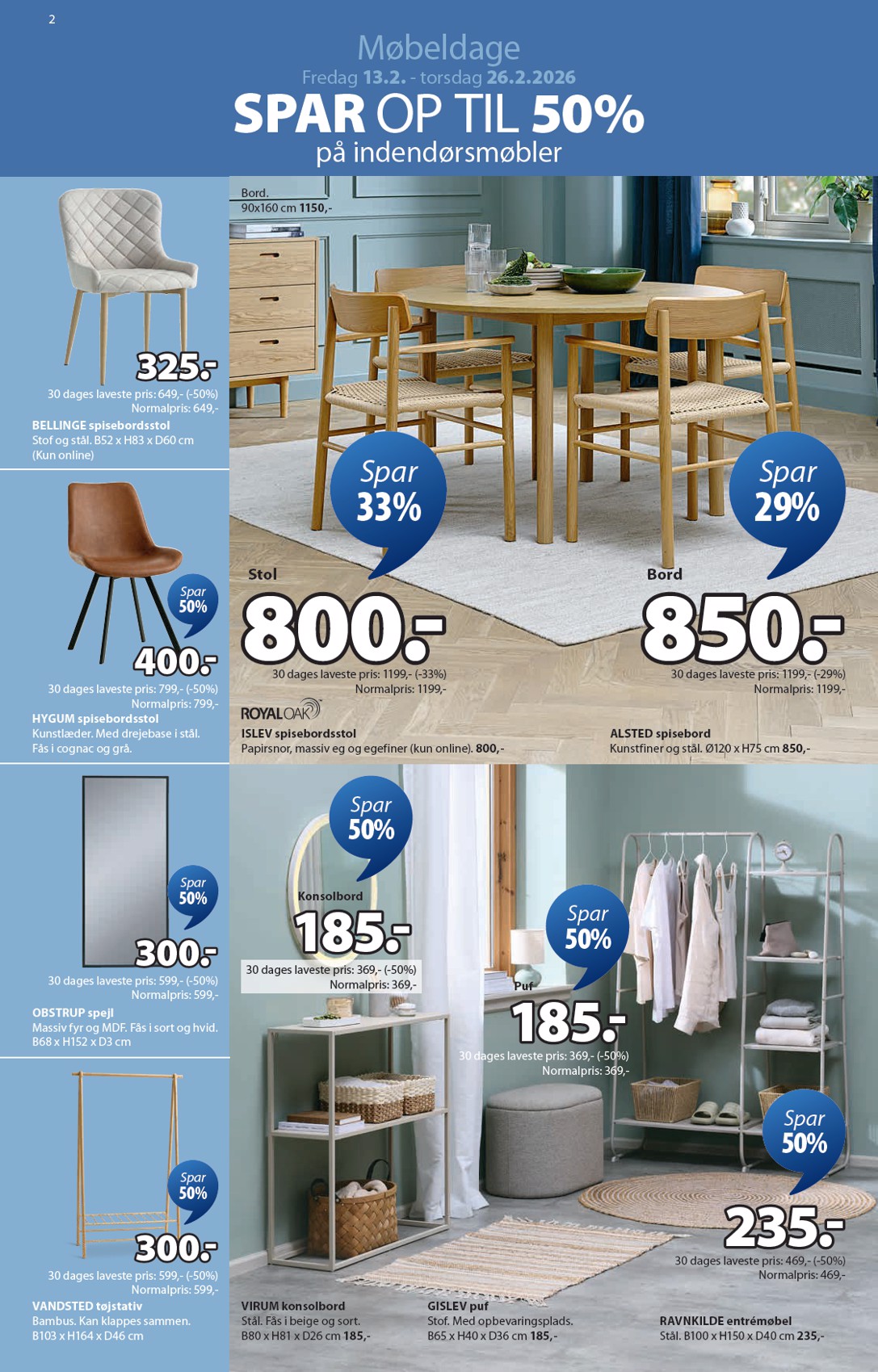 jysk - JYSK tilbudsavis gyldig fra 13.02.2026 til 26.02.2026 - page: 2