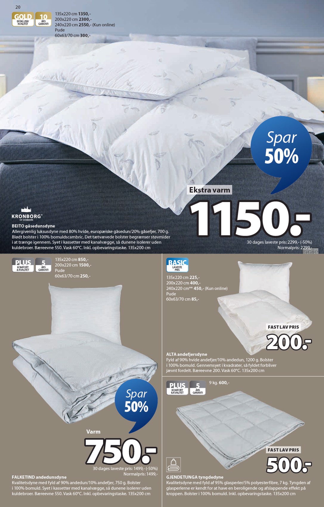 jysk - JYSK tilbudsavis gyldig fra 13.02.2026 til 26.02.2026 - page: 20