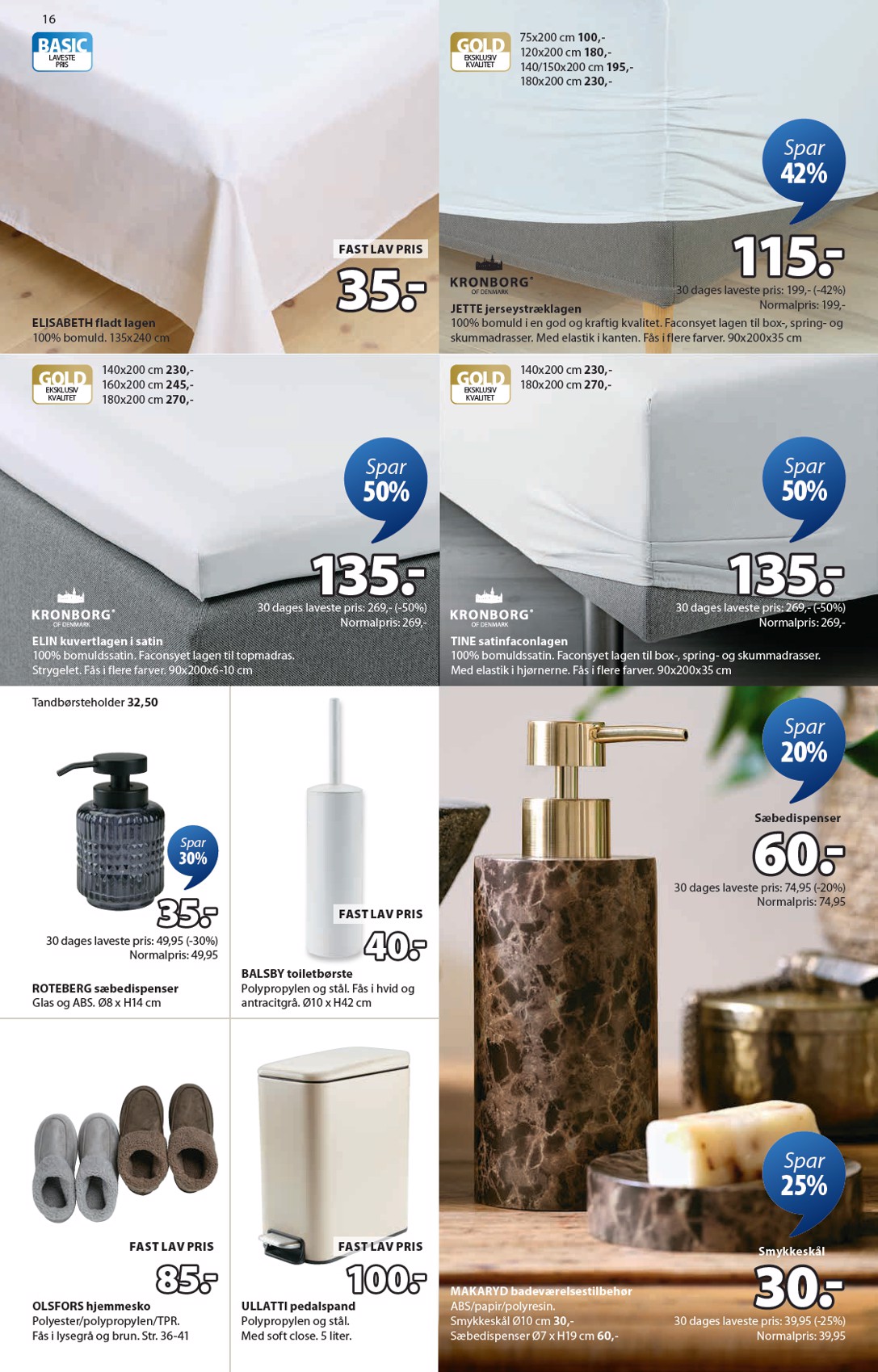 jysk - JYSK tilbudsavis gyldig fra 27.02.2026 til 12.03.2026 - page: 16