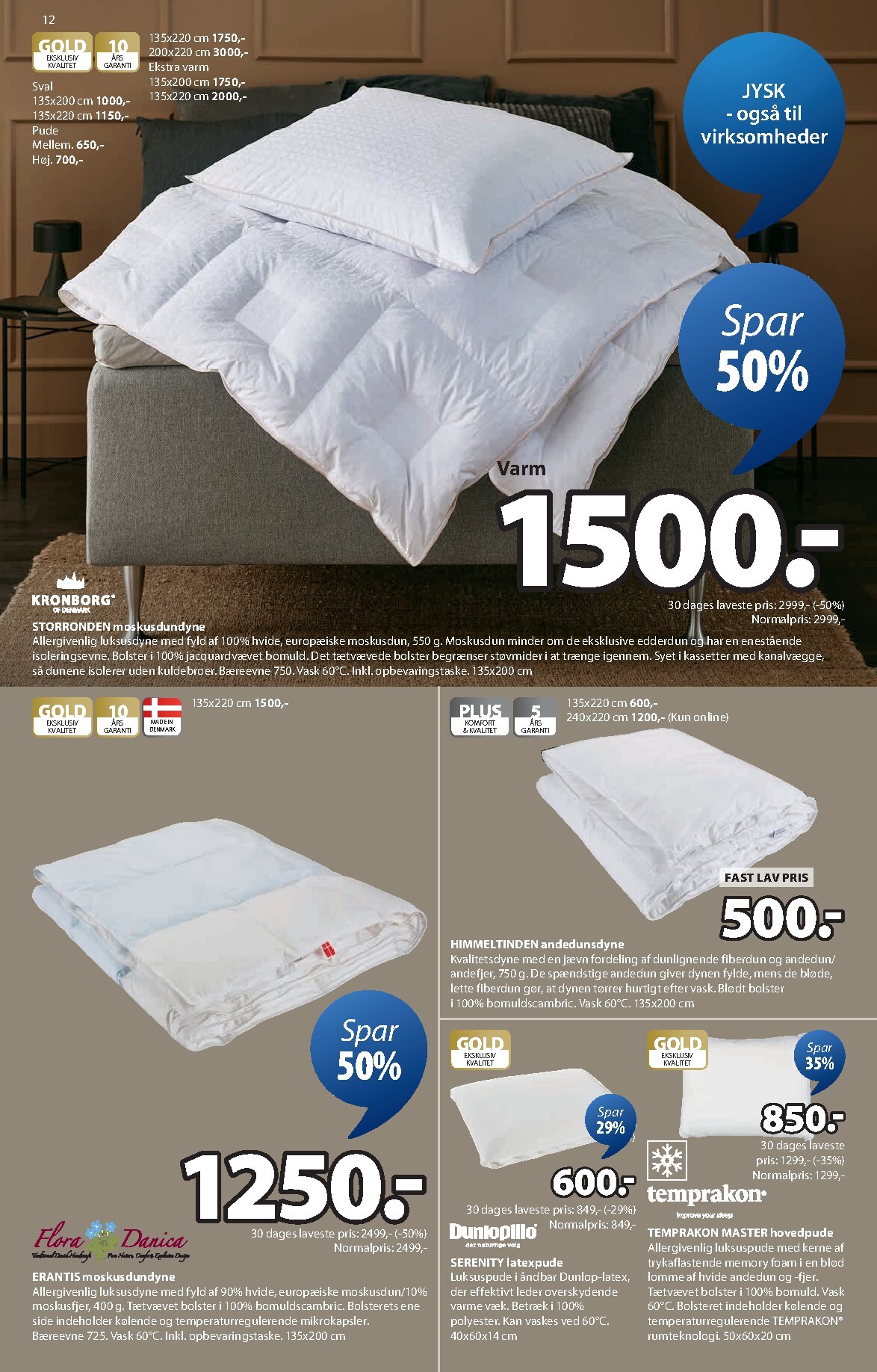 jysk - JYSK tilbudsavis gyldig fra 13.03.2026 til 26.03.2026 - page: 12
