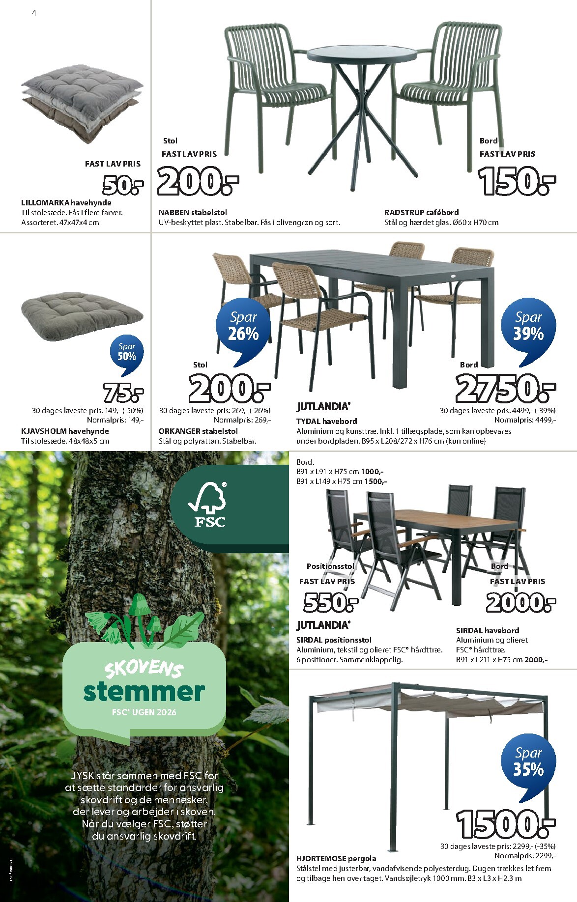 jysk - JYSK tilbudsavis gyldig fra 13.03.2026 til 26.03.2026 - page: 4
